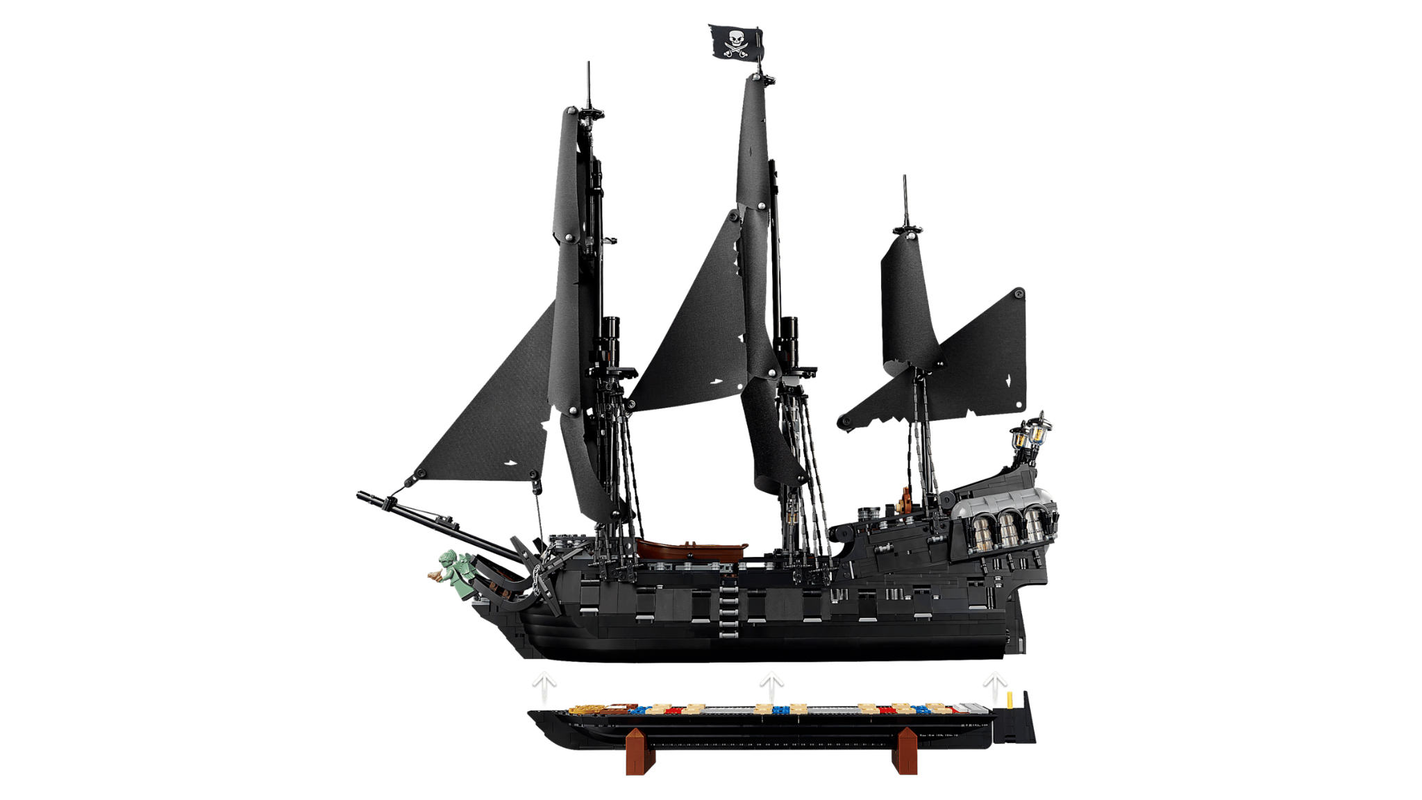  Mô Hình Lego Captain Jack Sparrow's Pirate Ship 