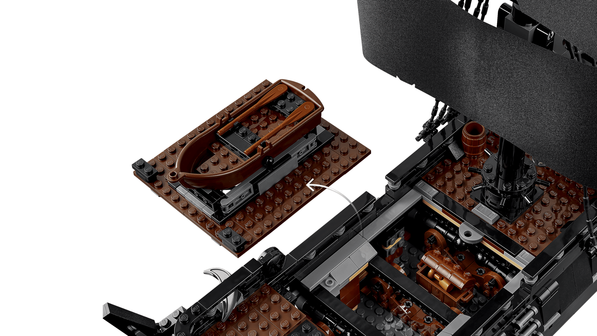  Mô Hình Lego Captain Jack Sparrow's Pirate Ship 