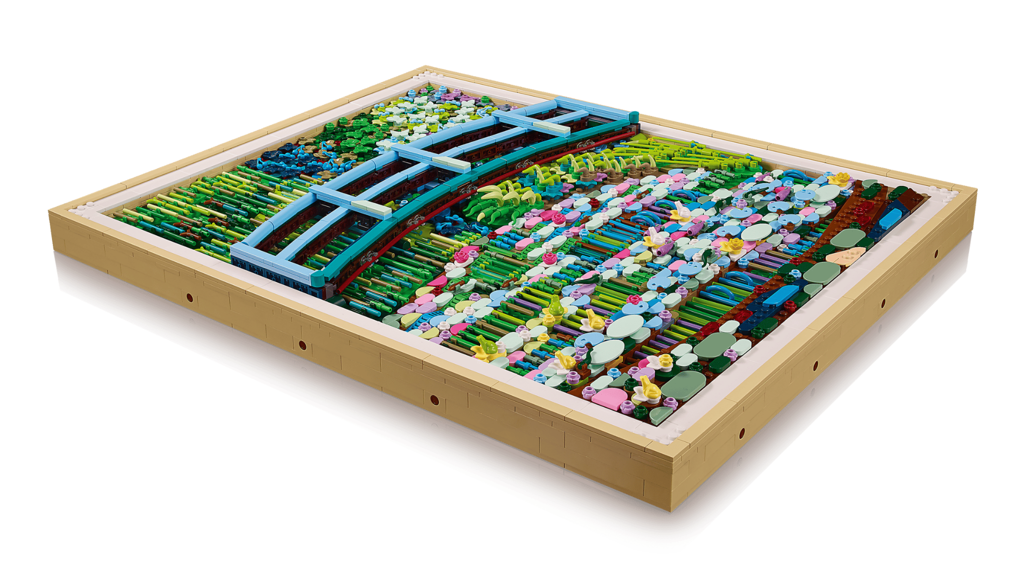  Mô Hình Lego Claude Monet – Bridge over a Pond of Water Lilies 