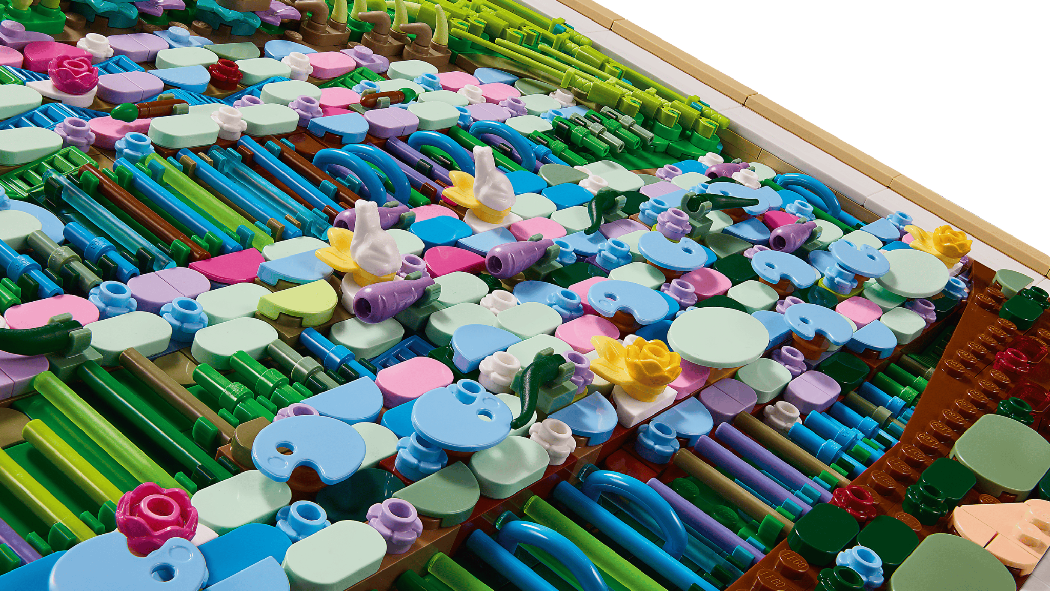  Mô Hình Lego Claude Monet – Bridge over a Pond of Water Lilies 