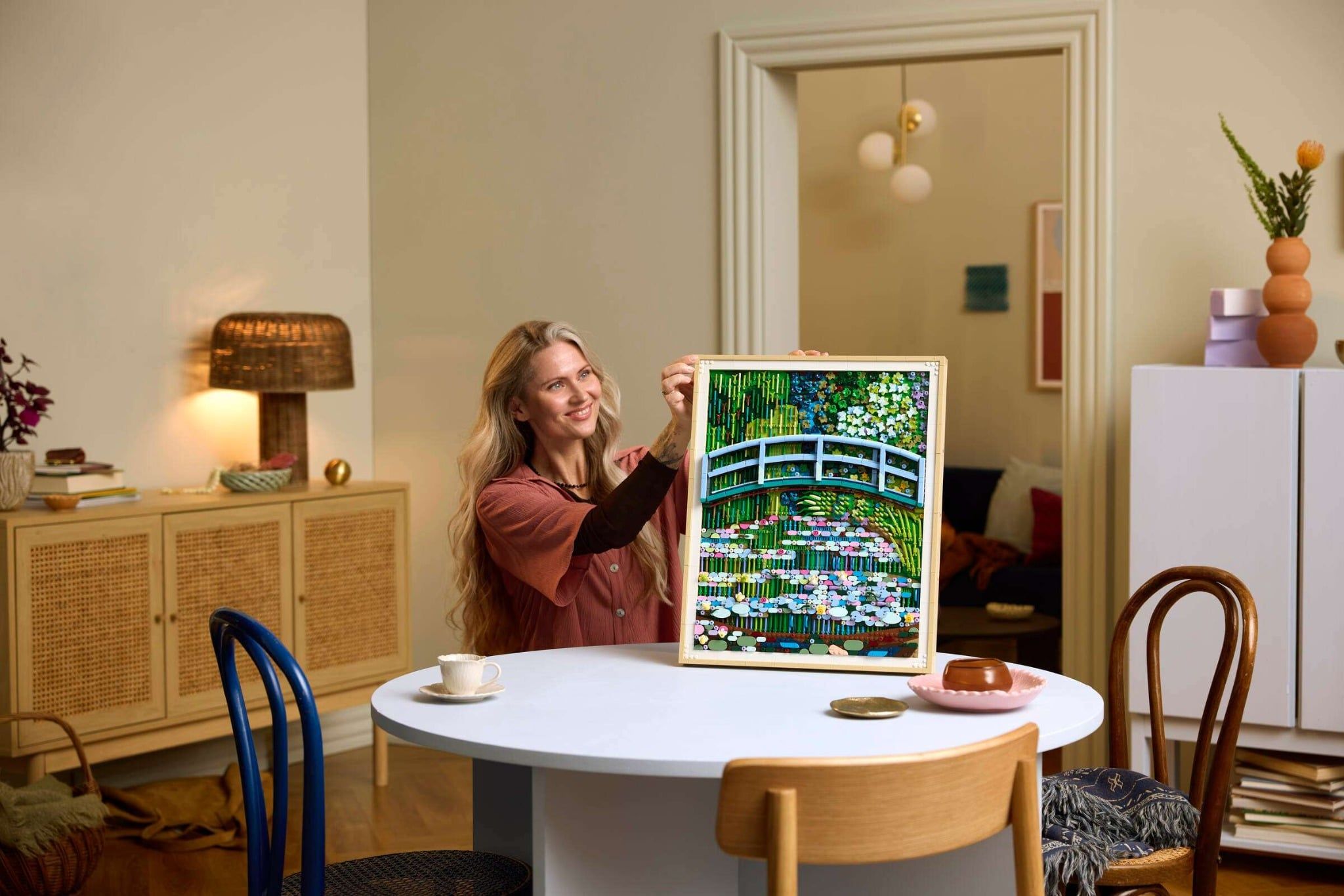  Mô Hình Lego Claude Monet – Bridge over a Pond of Water Lilies 