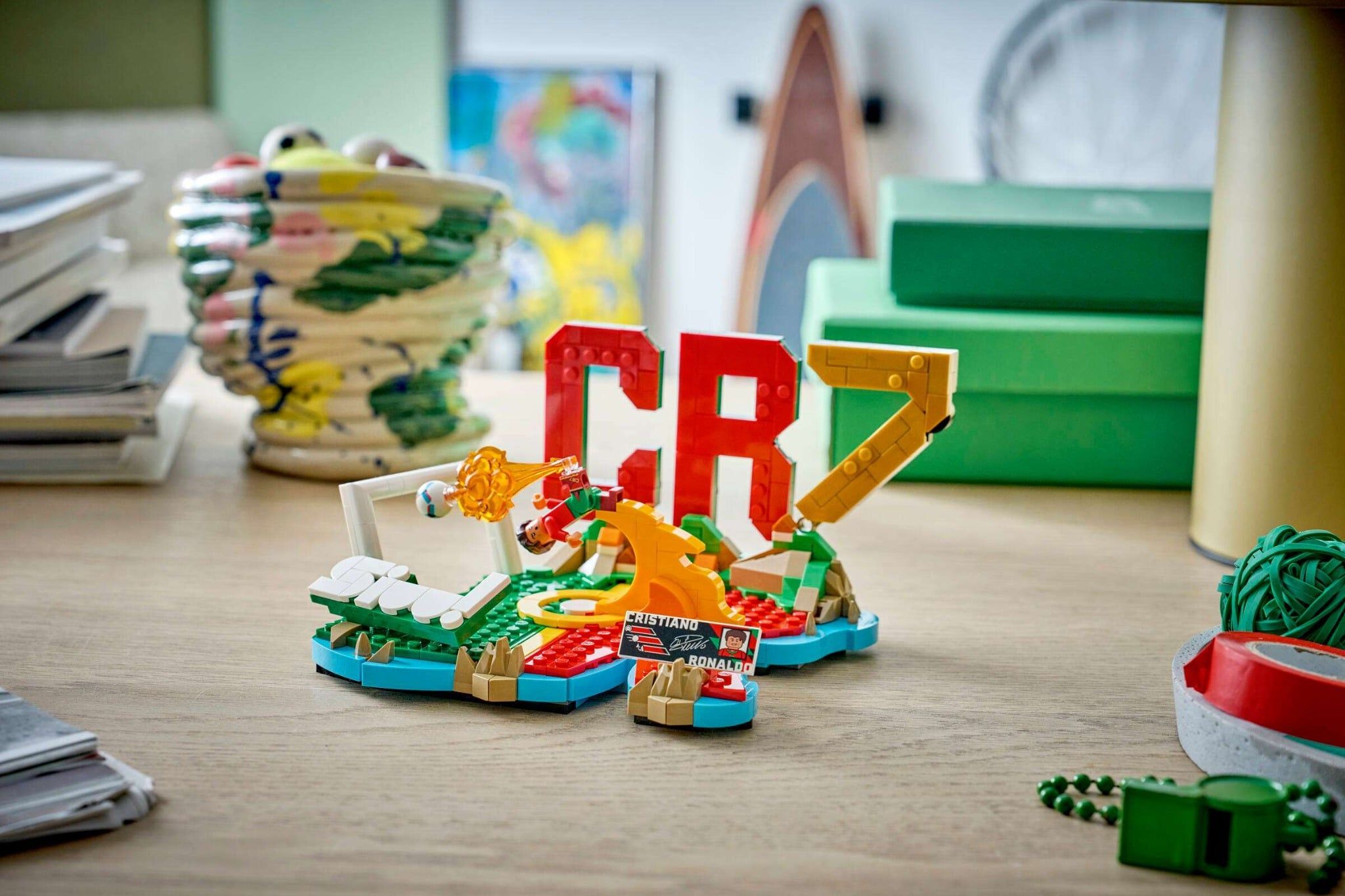  Mô Hình Lego Cristiano Ronaldo Soccer Highlights 