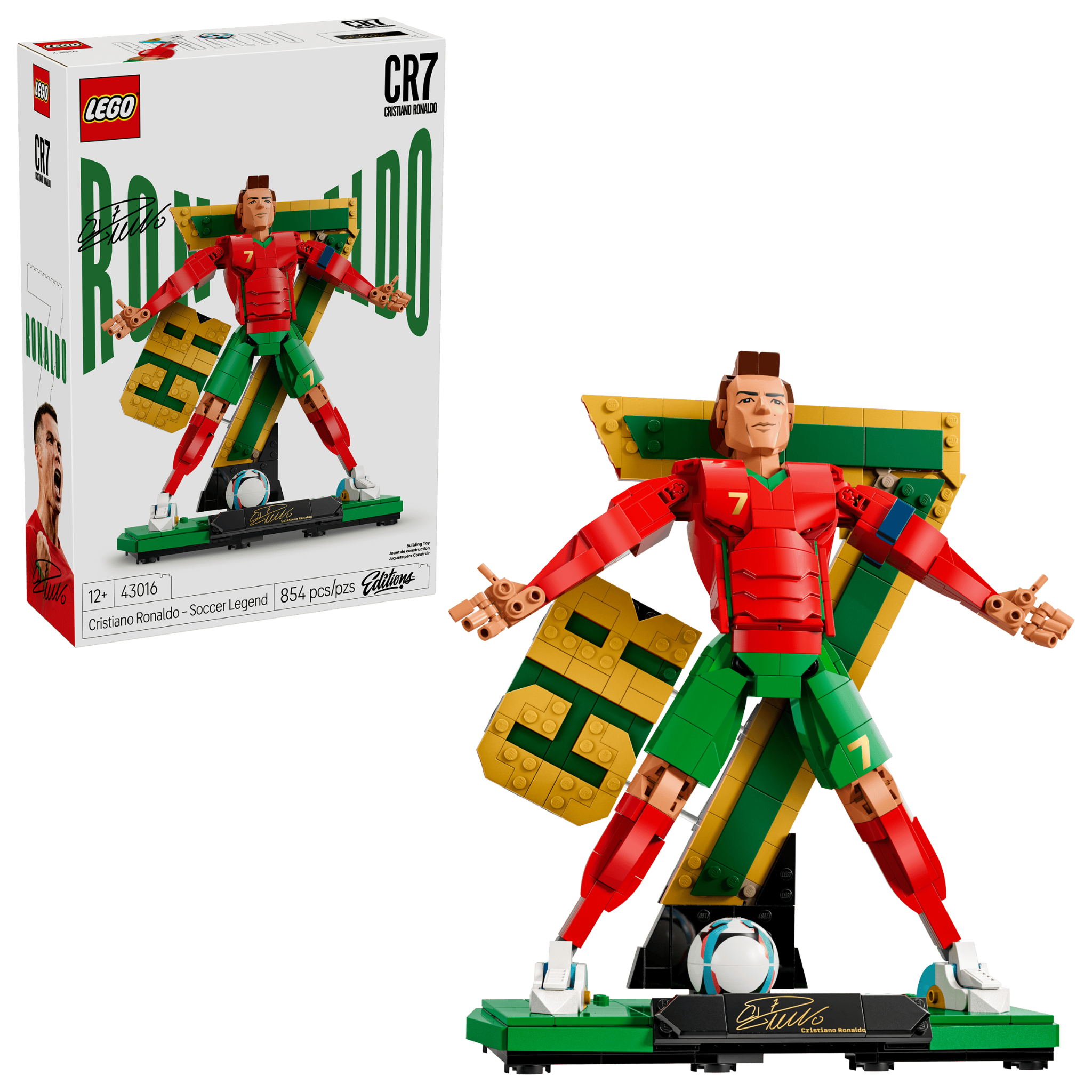  Mô Hình Lego Cristiano Ronaldo Soccer Legend 