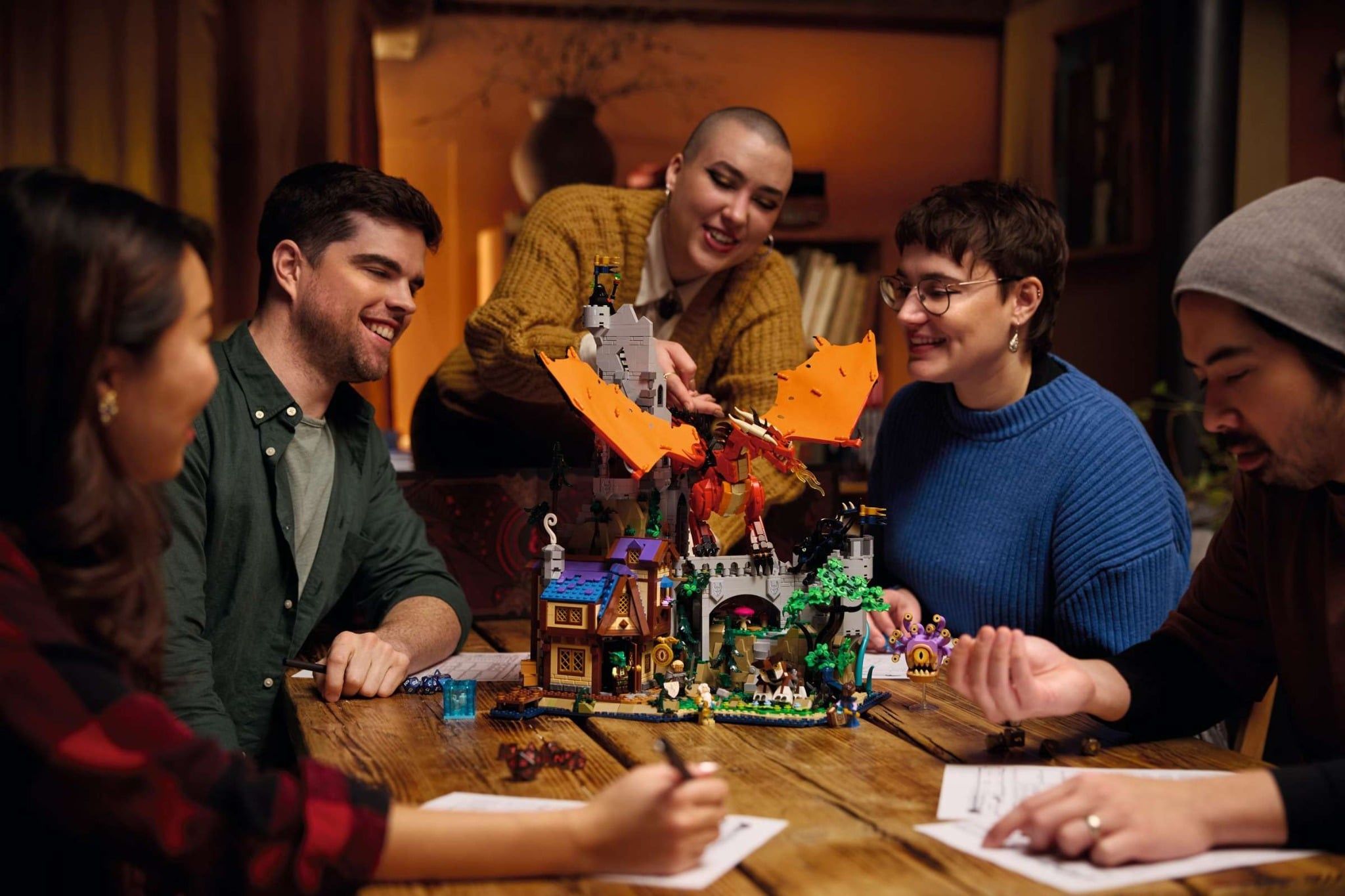  Mô Hình Lego Dungeons & Dragons: Red Dragon's Tale 