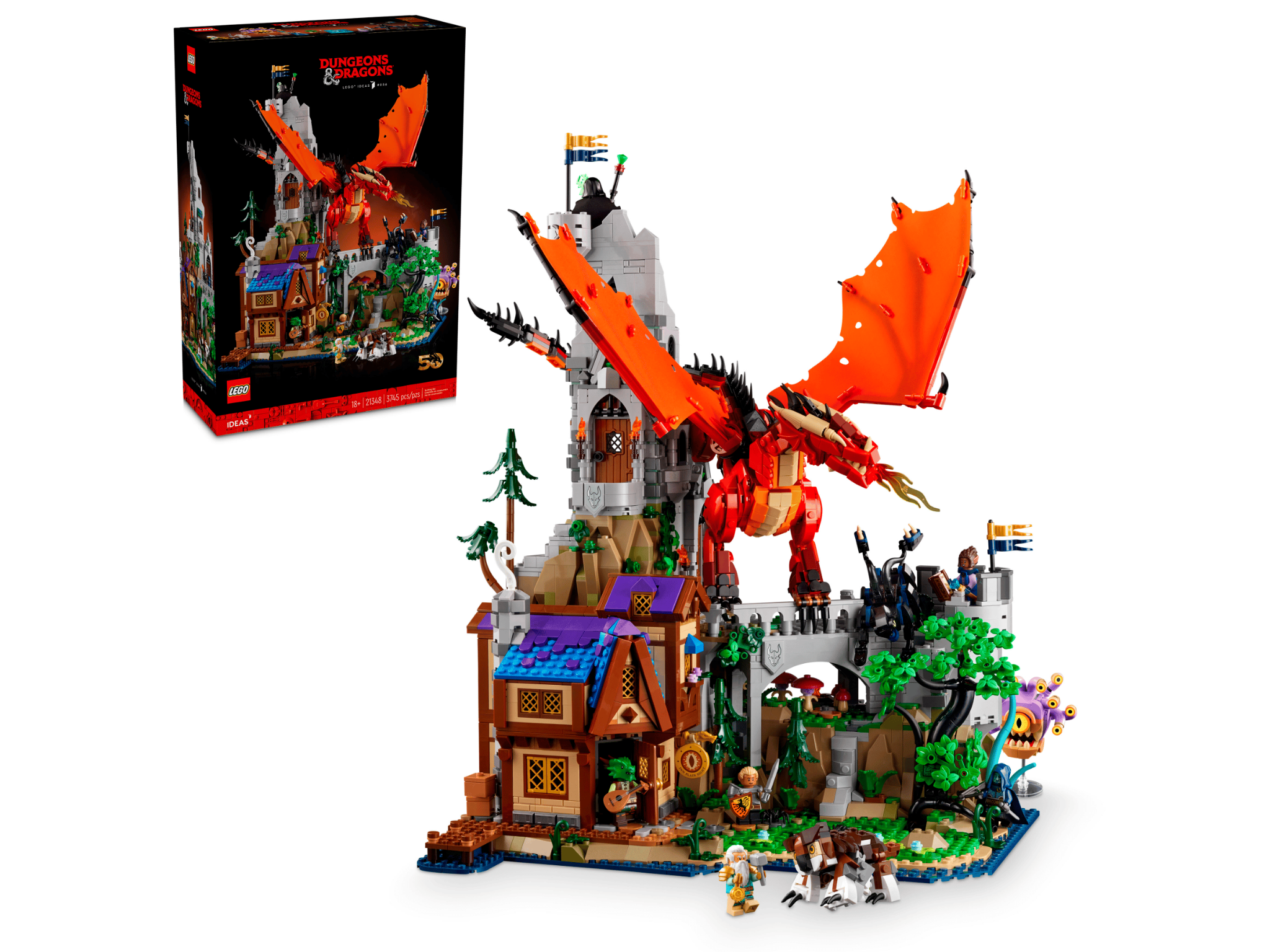  Mô Hình Lego Dungeons & Dragons: Red Dragon's Tale 