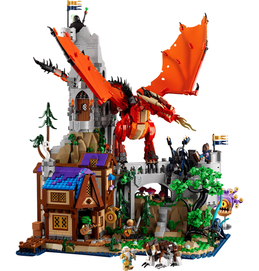  Mô Hình Lego Dungeons & Dragons: Red Dragon's Tale 