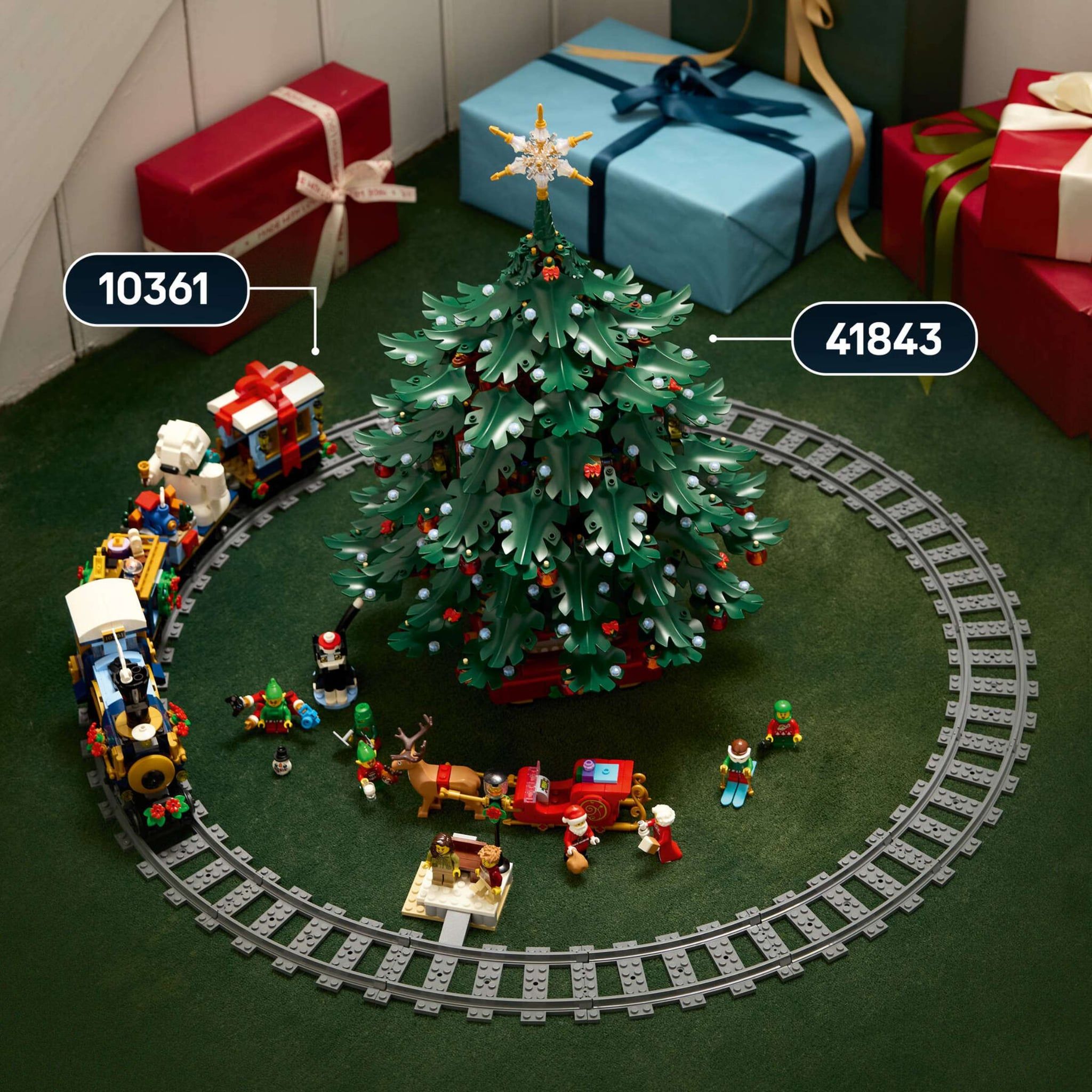  Mô Hình Lego Family Christmas Tree 