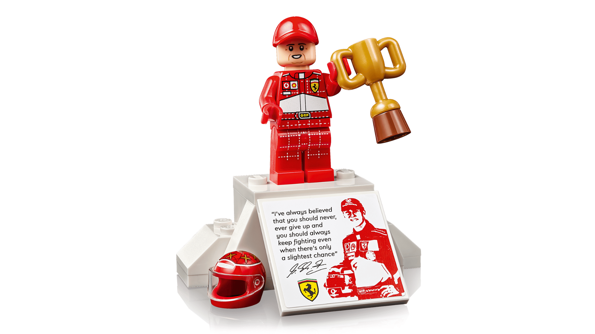  Mô Hình Lego Ferrari F2004 & Michael Schumacher 