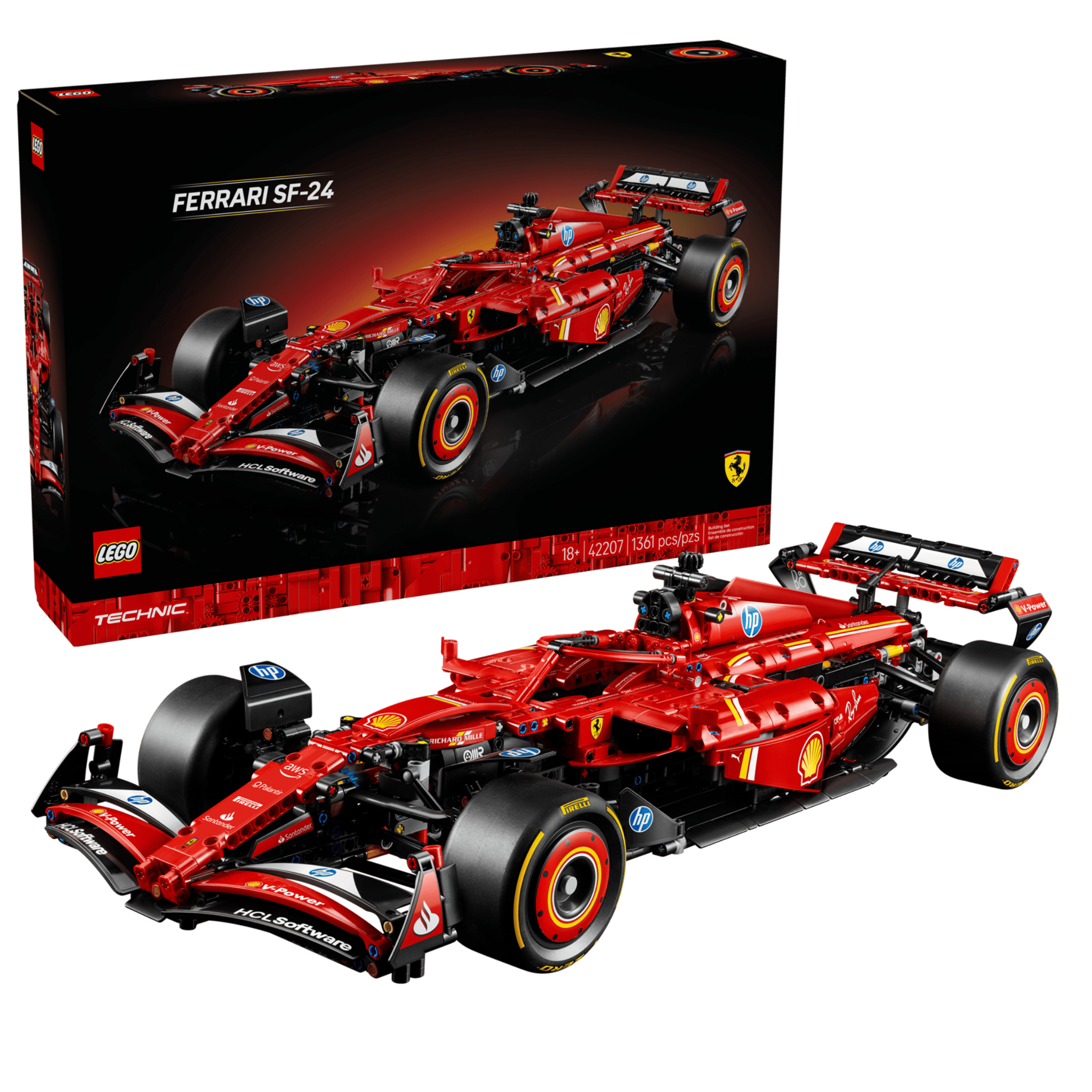 Mô Hình Lego Ferrari SF-24 F1 Car 
