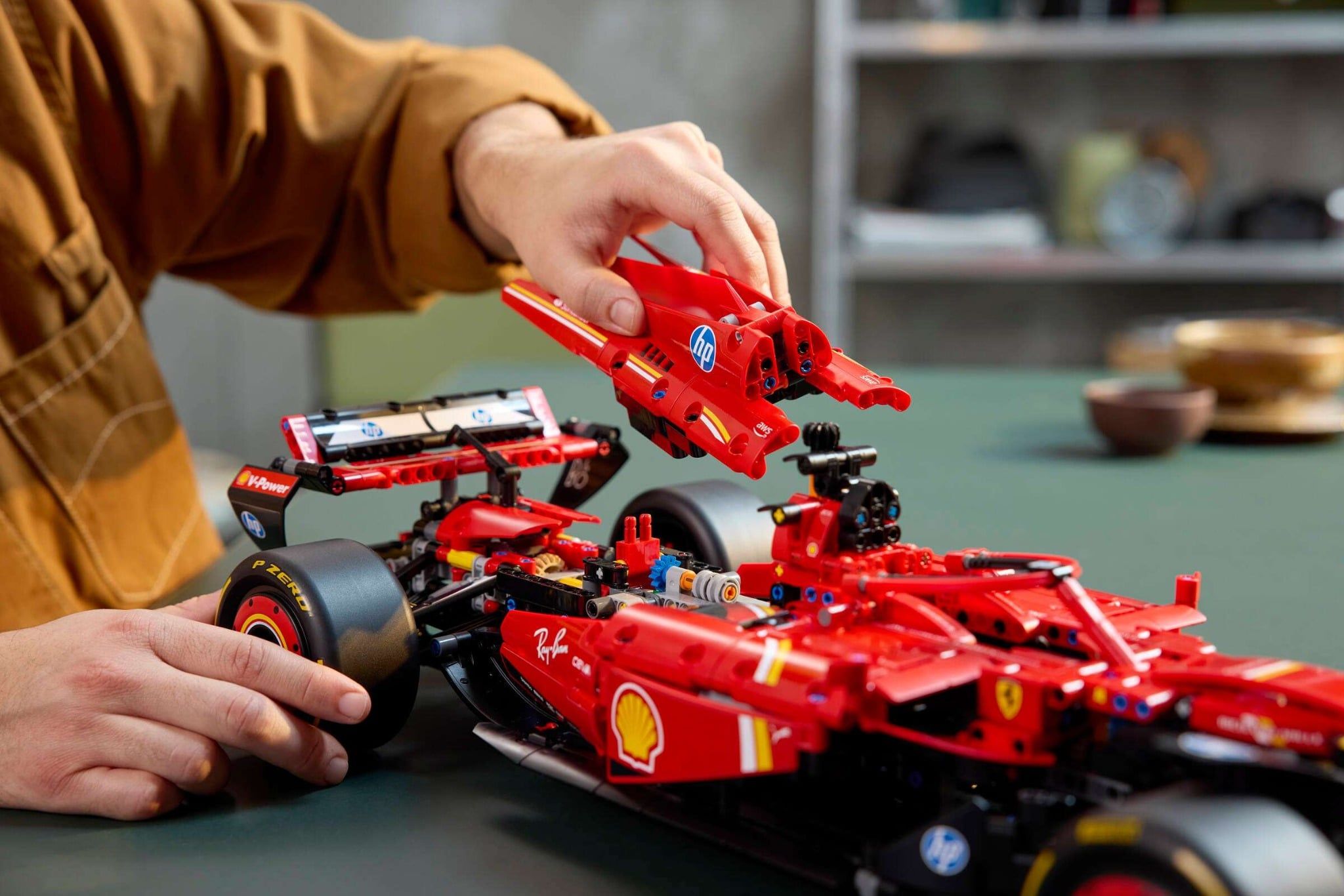  Mô Hình Lego Ferrari SF-24 F1 Car 