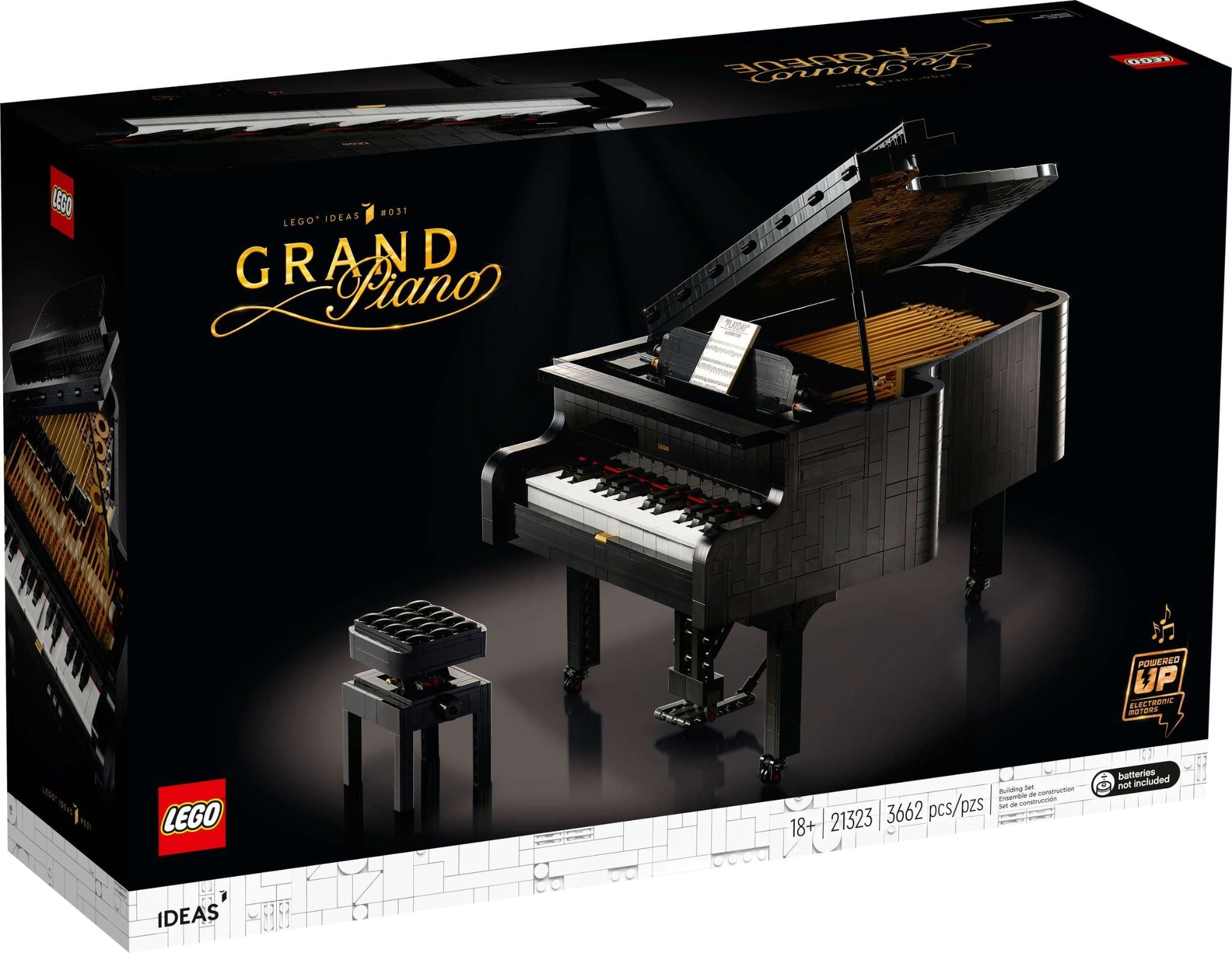  Mô Hình Lego Grand Piano 