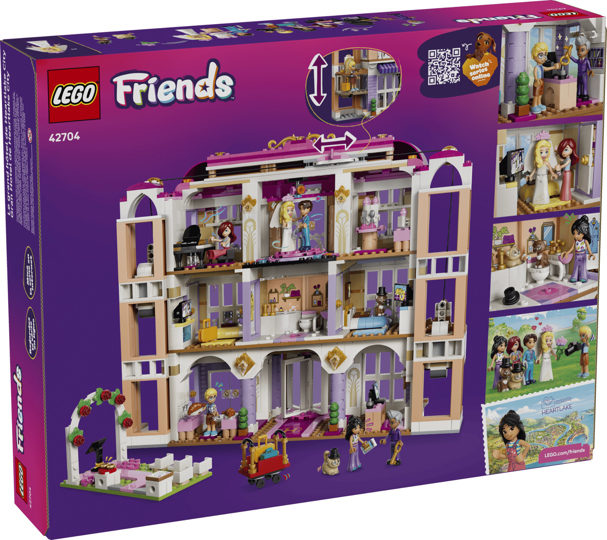  Mô Hình Lego Heartlake City Grand Hotel 