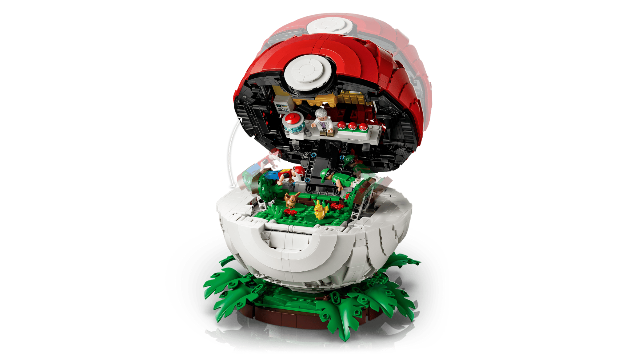  Mô Hình Lego Iconic Trainer Moments Poké Ball 