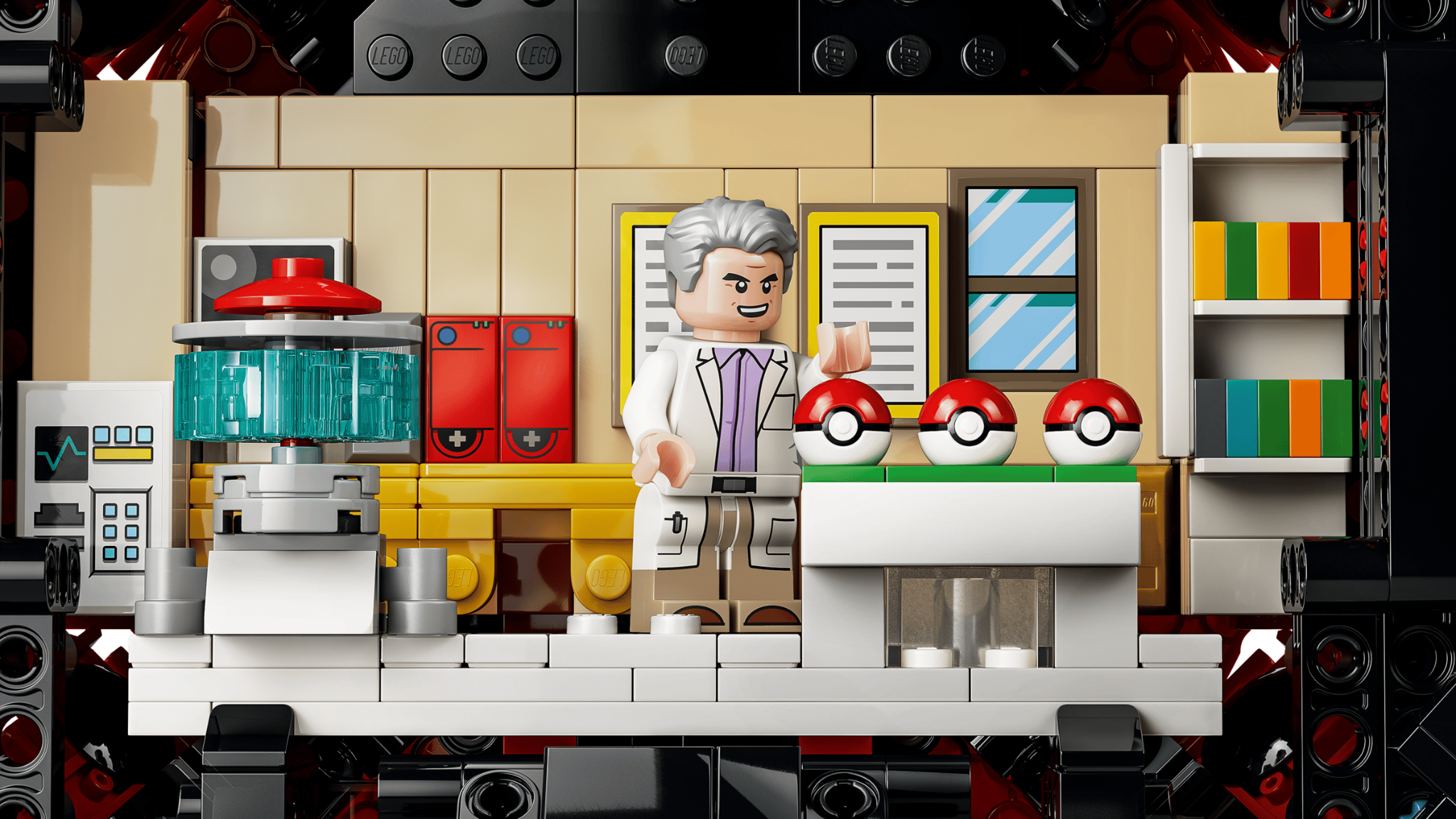  Mô Hình Lego Iconic Trainer Moments Poké Ball 