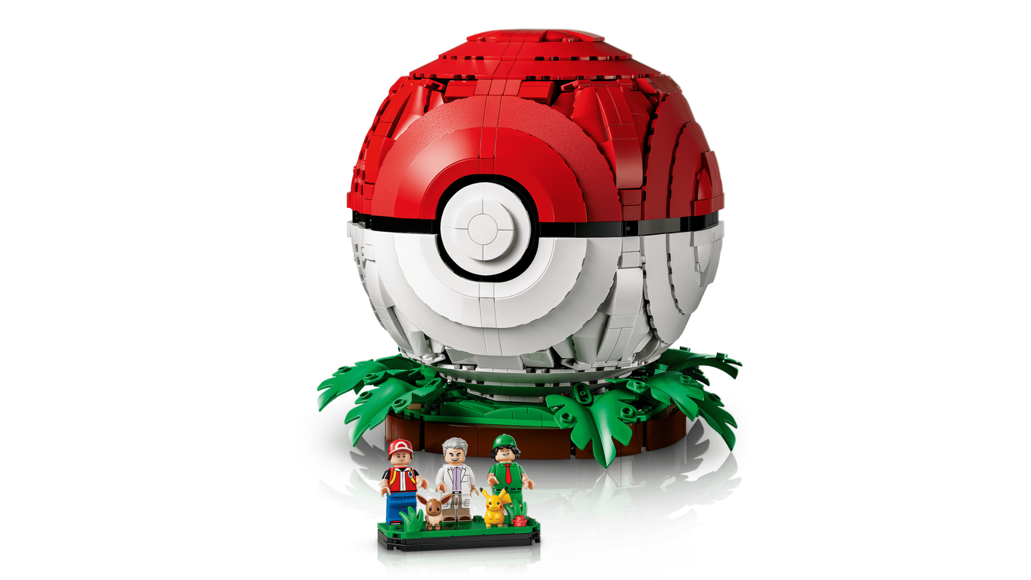  Mô Hình Lego Iconic Trainer Moments Poké Ball 