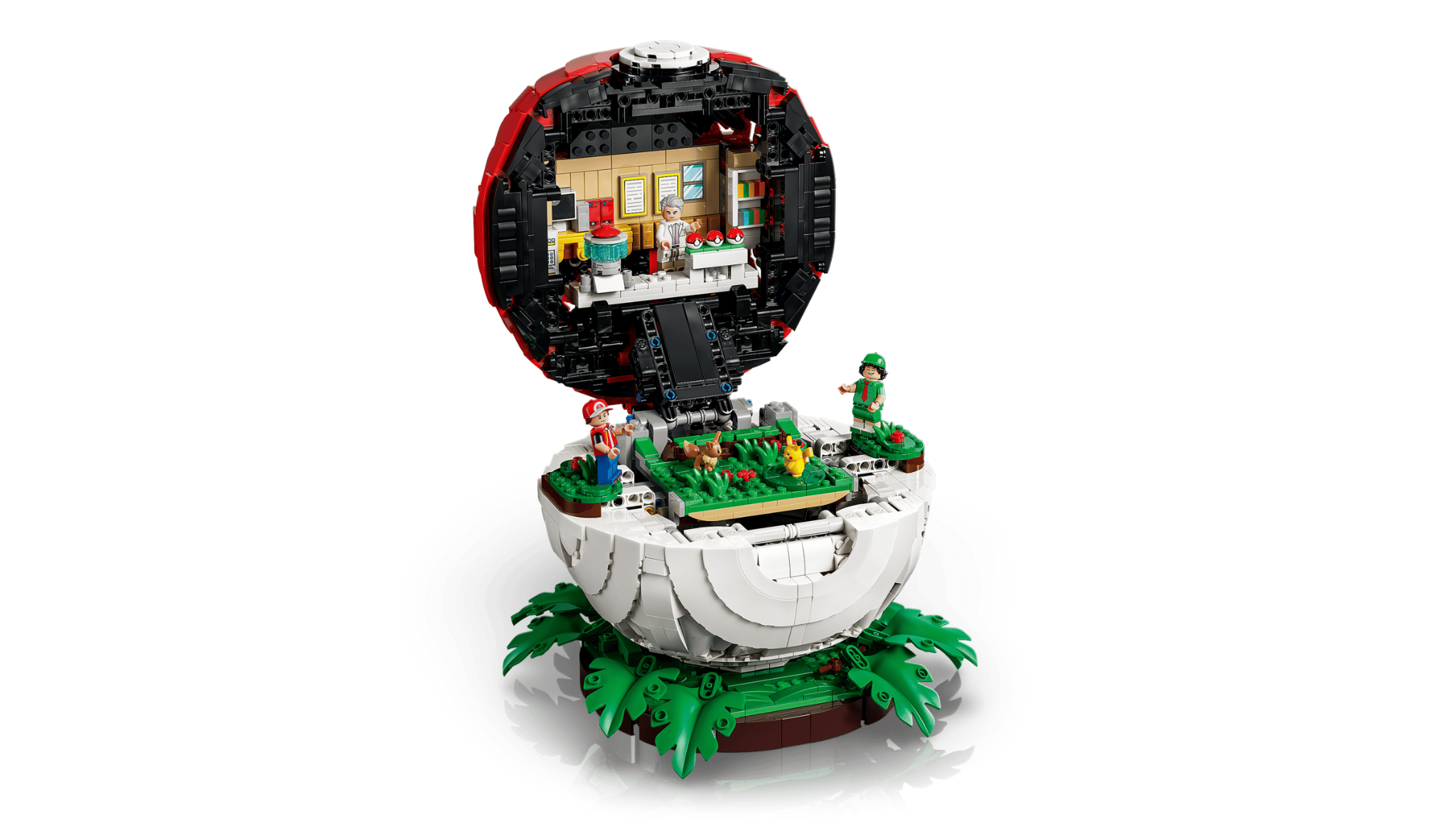  Mô Hình Lego Iconic Trainer Moments Poké Ball 