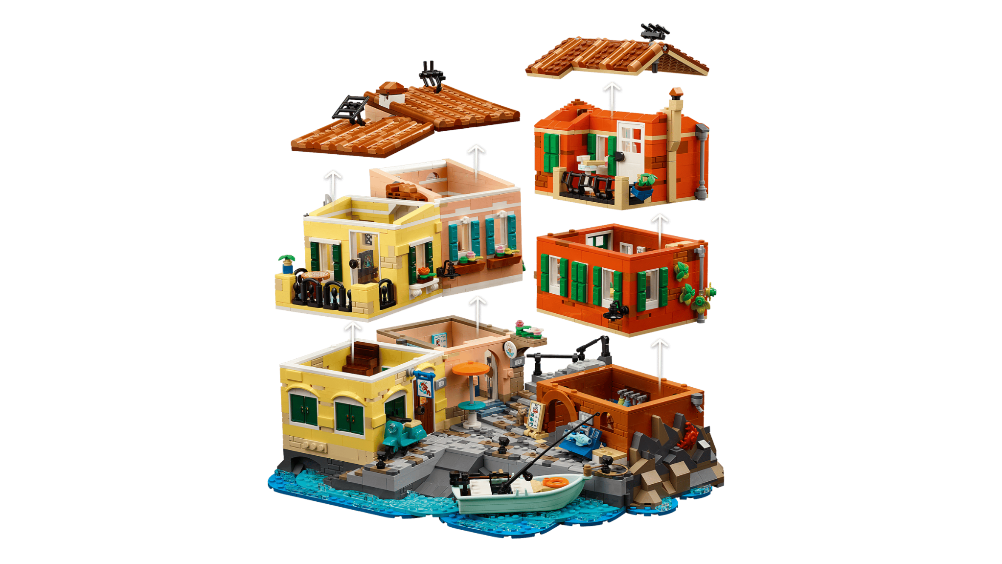  Mô Hình Lego Italian Riviera 