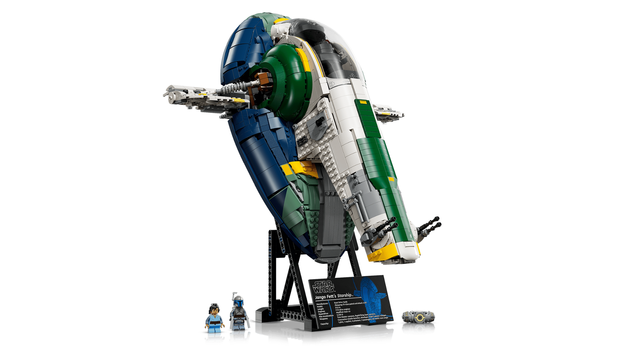  Mô Hình Lego Jango Fett's Firespray-Class Starship 