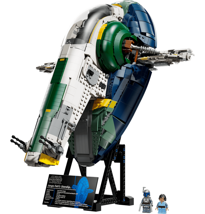  Mô Hình Lego Jango Fett's Firespray-Class Starship 