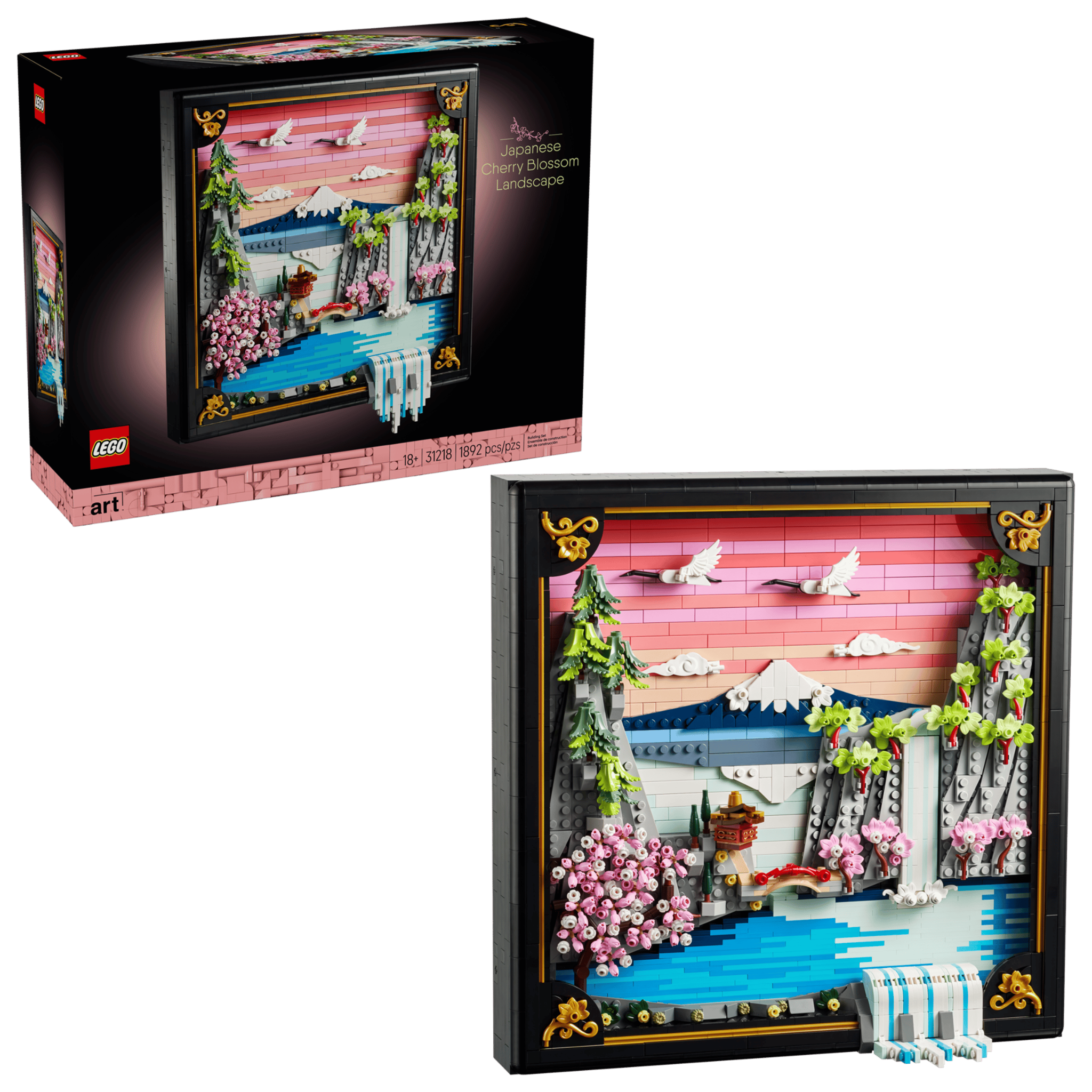  Mô Hình Lego Japanese Cherry Blossom Landscape 