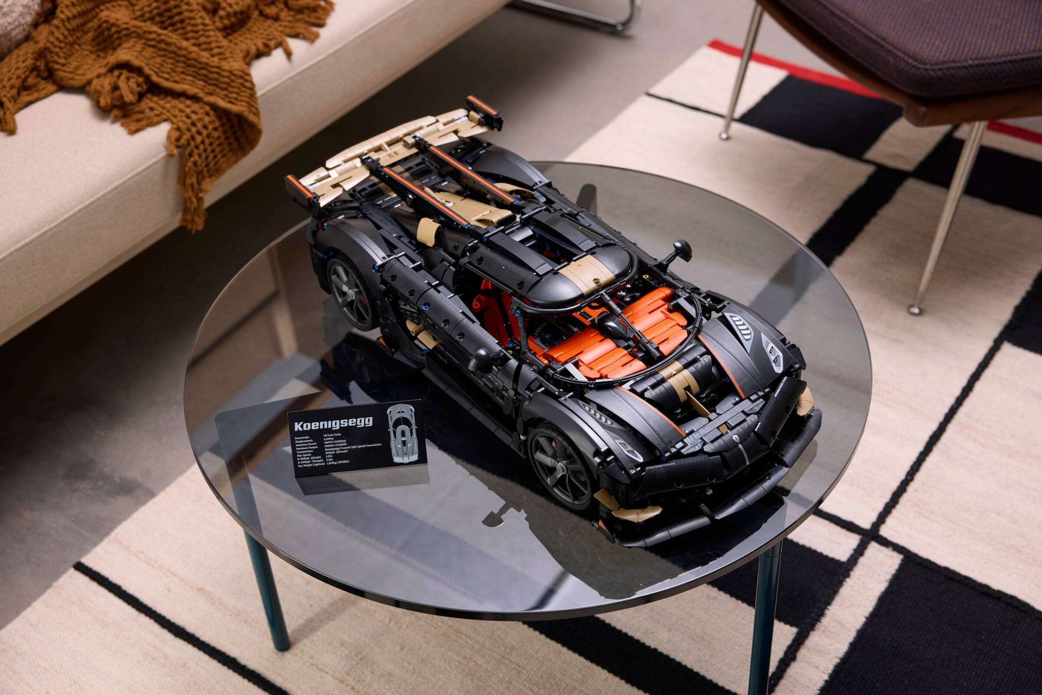  Mô Hình Lego Koenigsegg Sadair's Spear Megacar 
