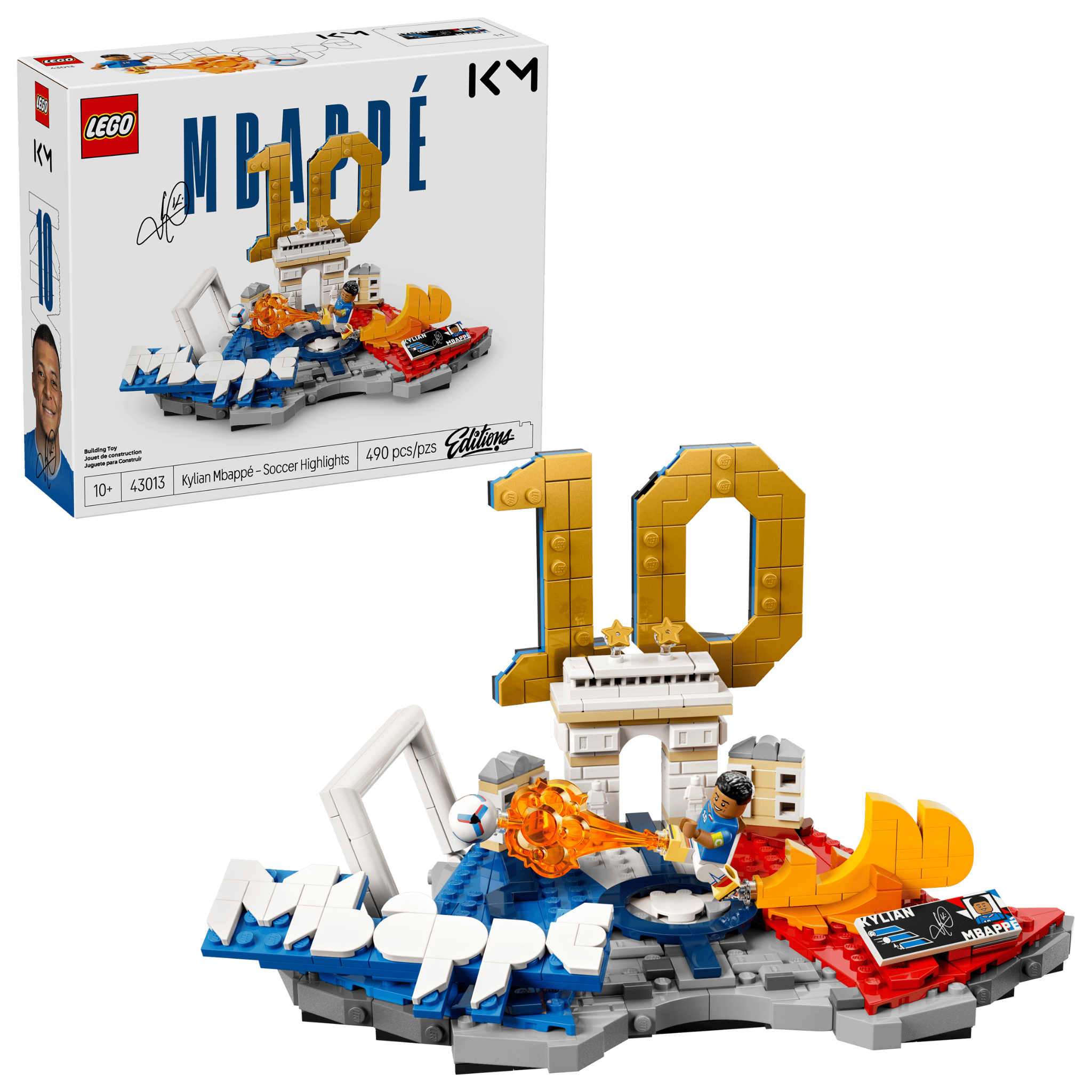  Mô Hình Lego Kylian Mbappé Soccer Highlights 