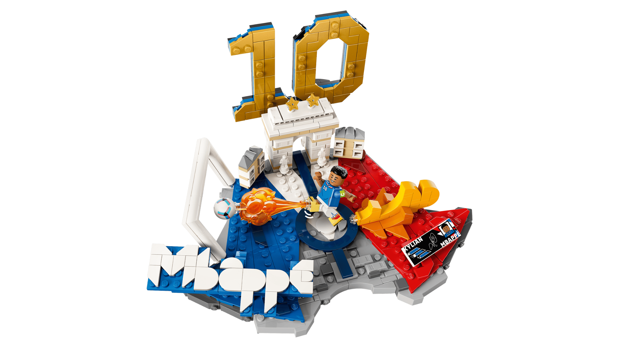  Mô Hình Lego Kylian Mbappé Soccer Highlights 