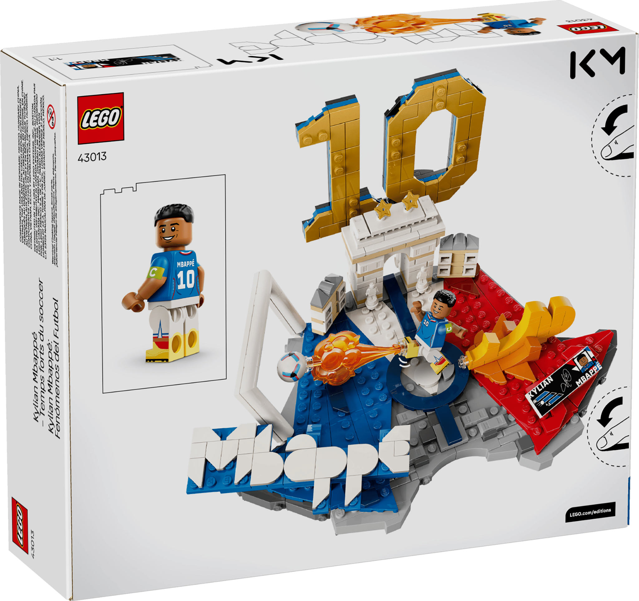  Mô Hình Lego Kylian Mbappé Soccer Highlights 