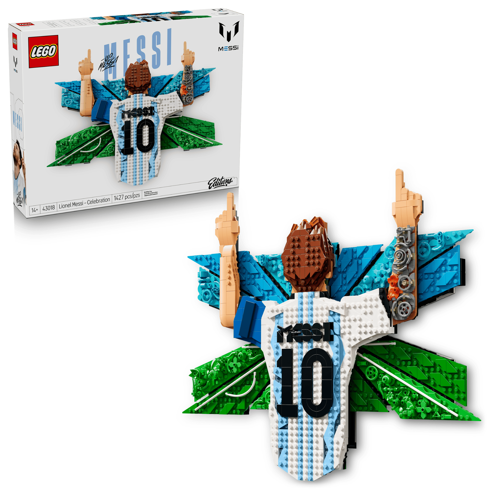  Mô Hình Lego Lionel Messi Celebration 