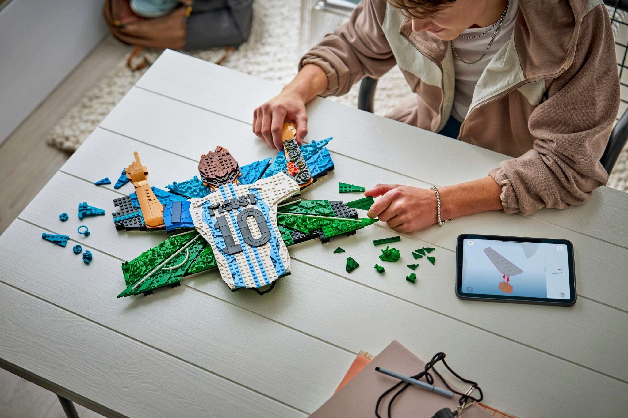 Mô Hình Lego Lionel Messi Celebration 