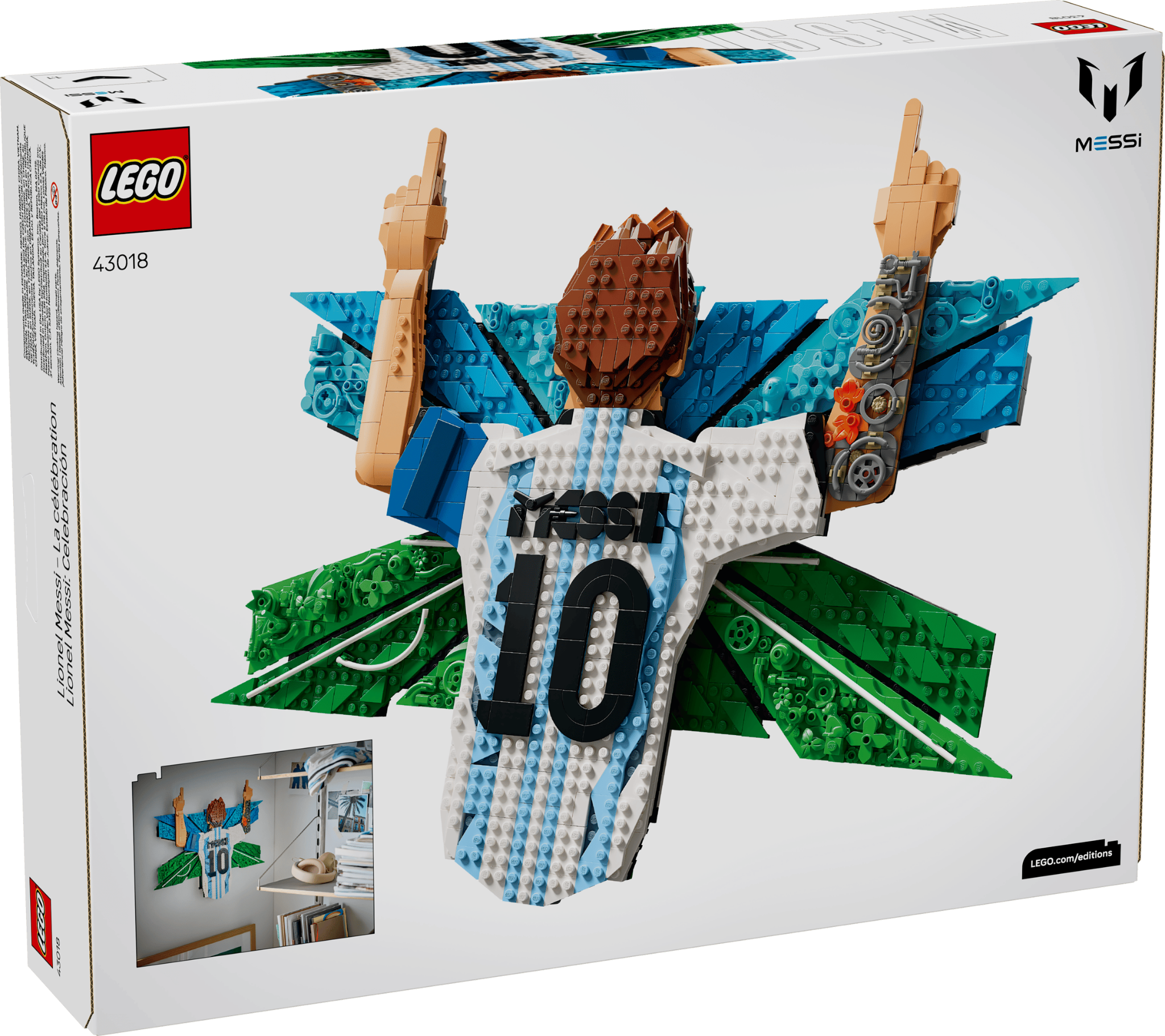  Mô Hình Lego Lionel Messi Celebration 