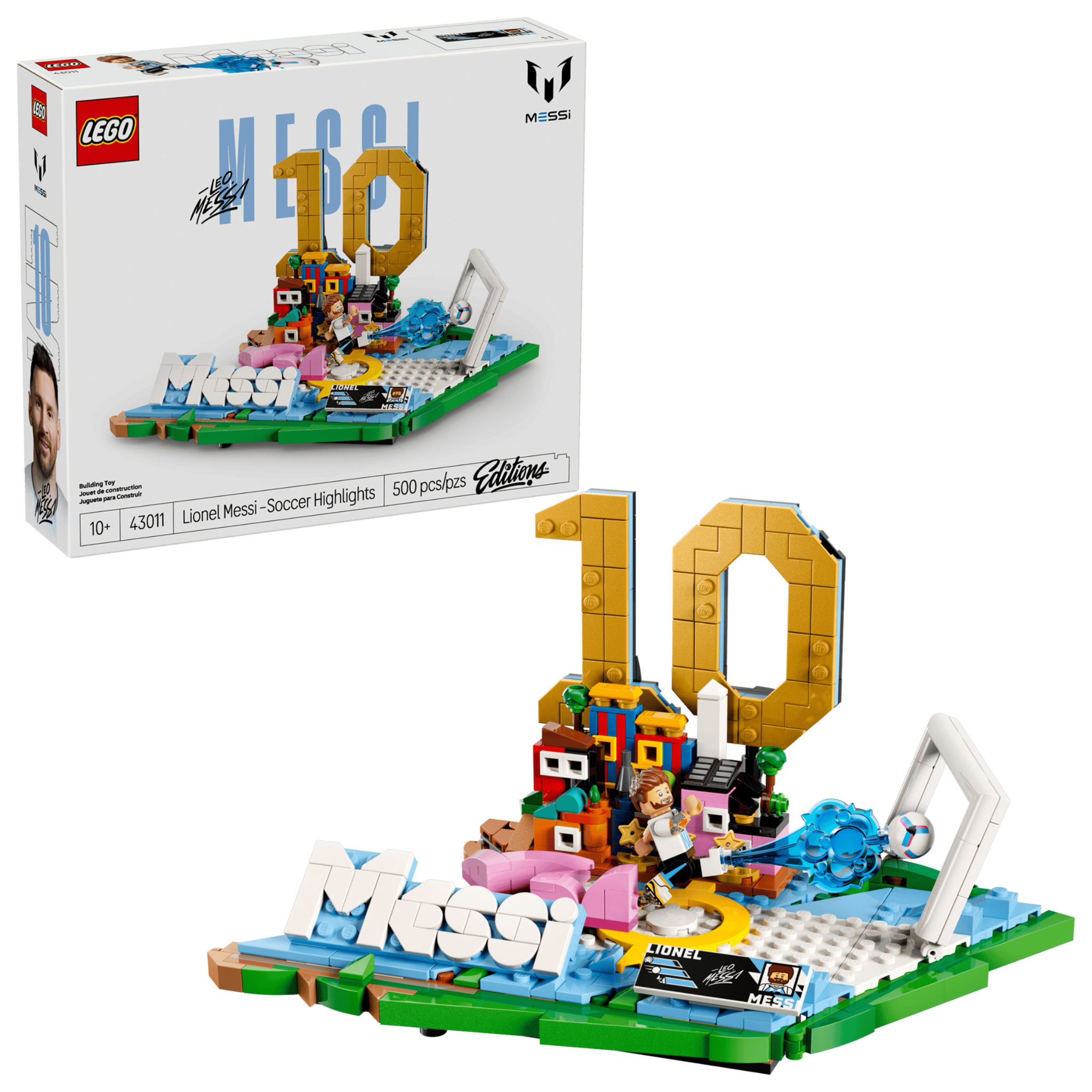  Mô Hình Lego Lionel Messi Soccer Highlights 