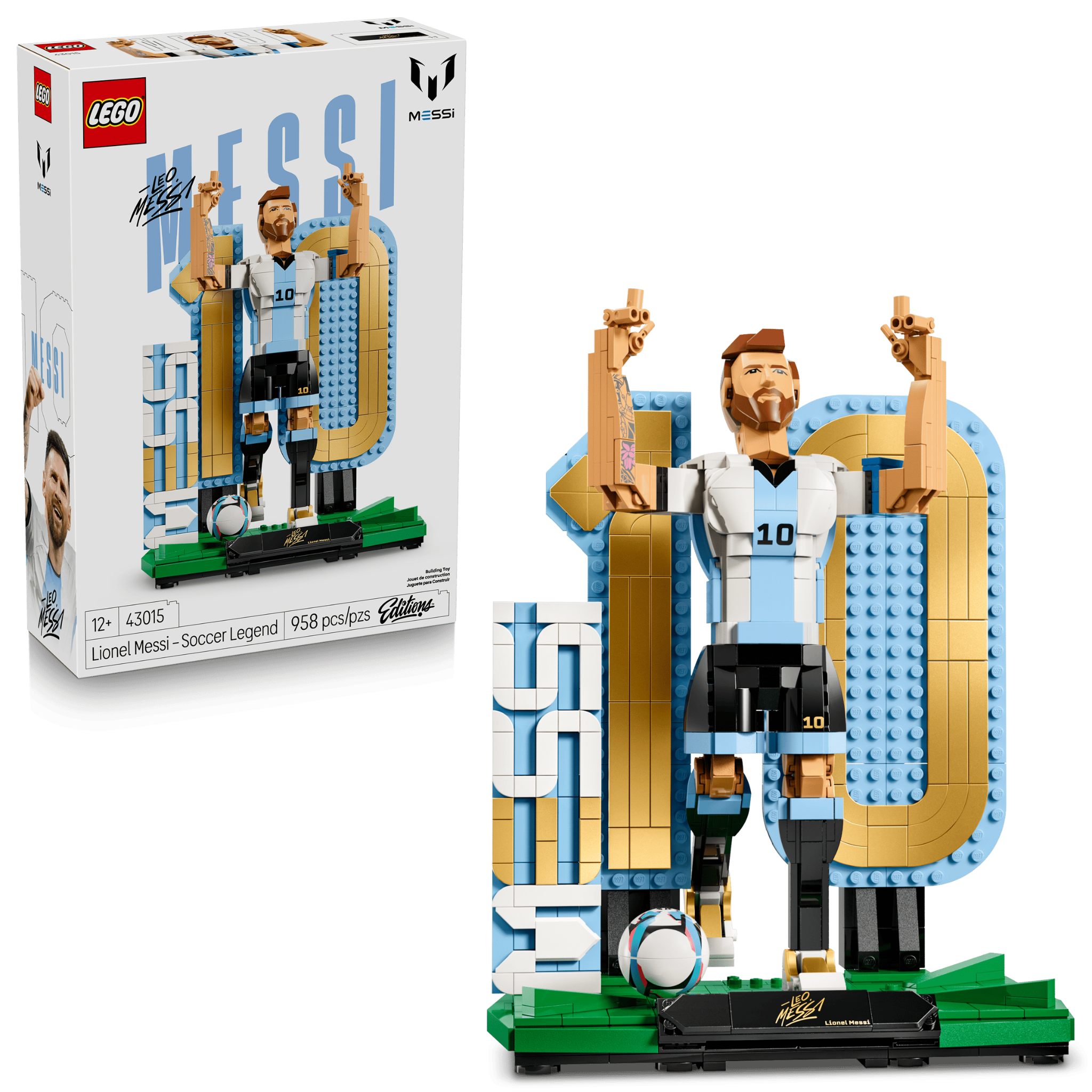  Mô Hình Lego Lionel Messi Soccer Legend 