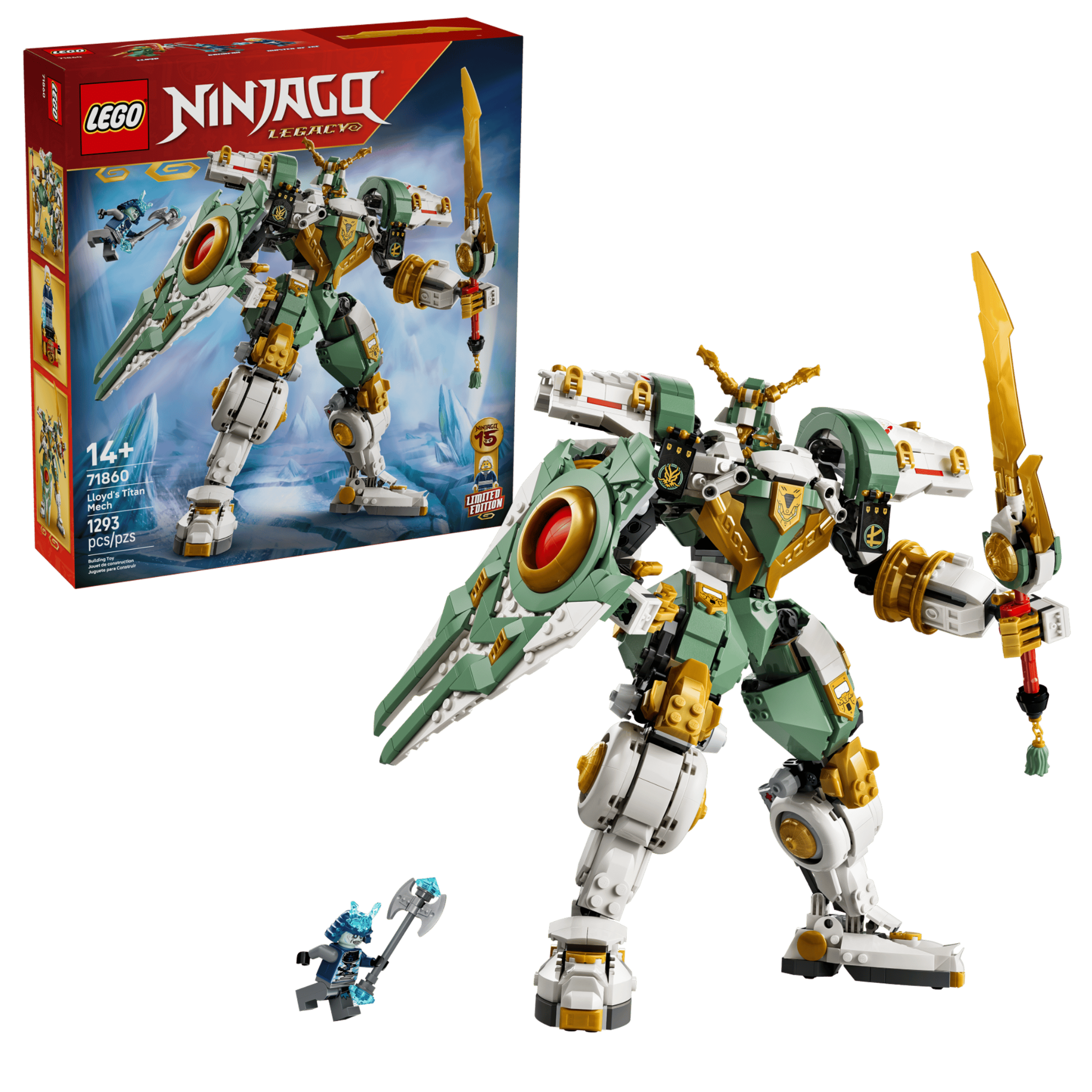  Mô Hình Lego Lloyd's Titan Mech 15th Anniversary 