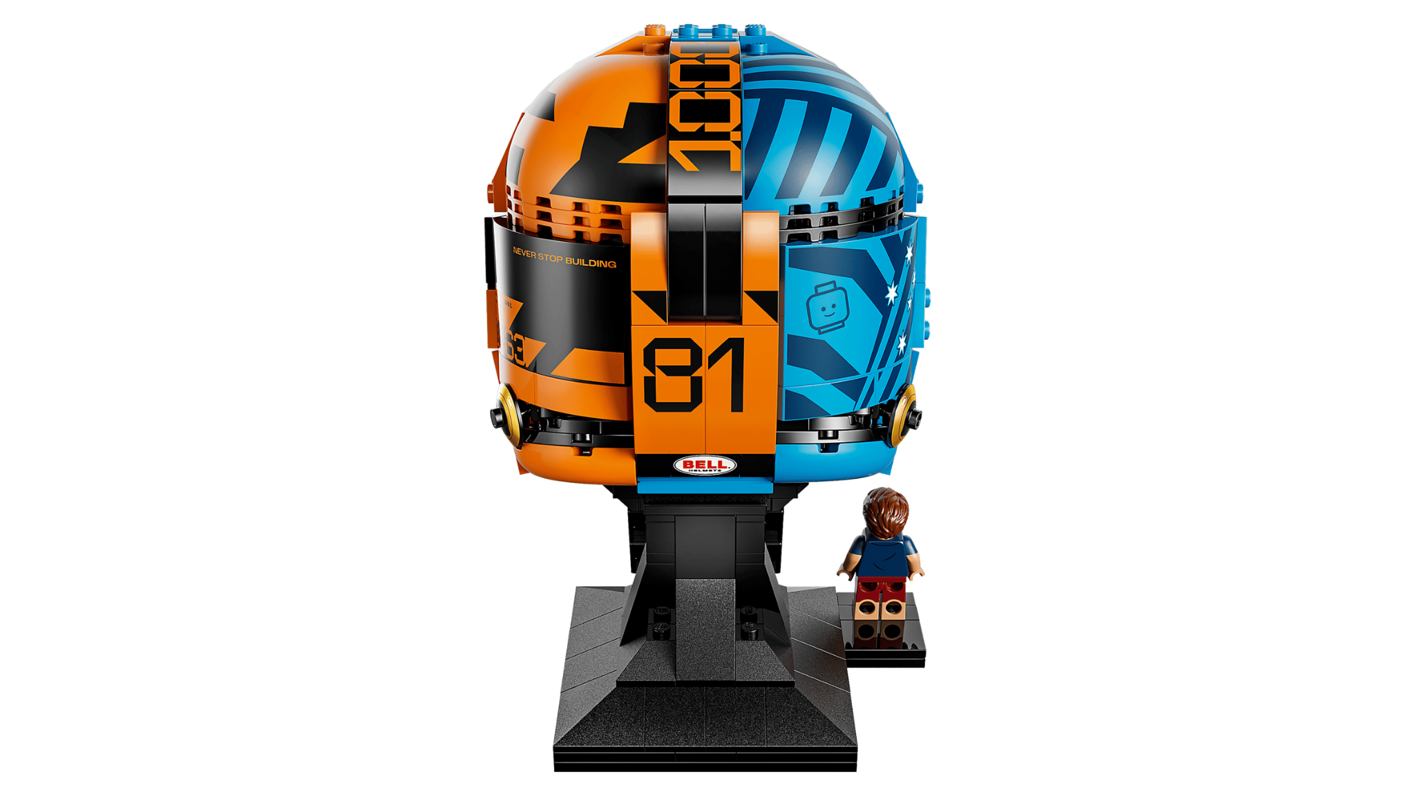  Mô Hình Lego McLaren Mastercard F1® Team Oscar Piastri Helmet 