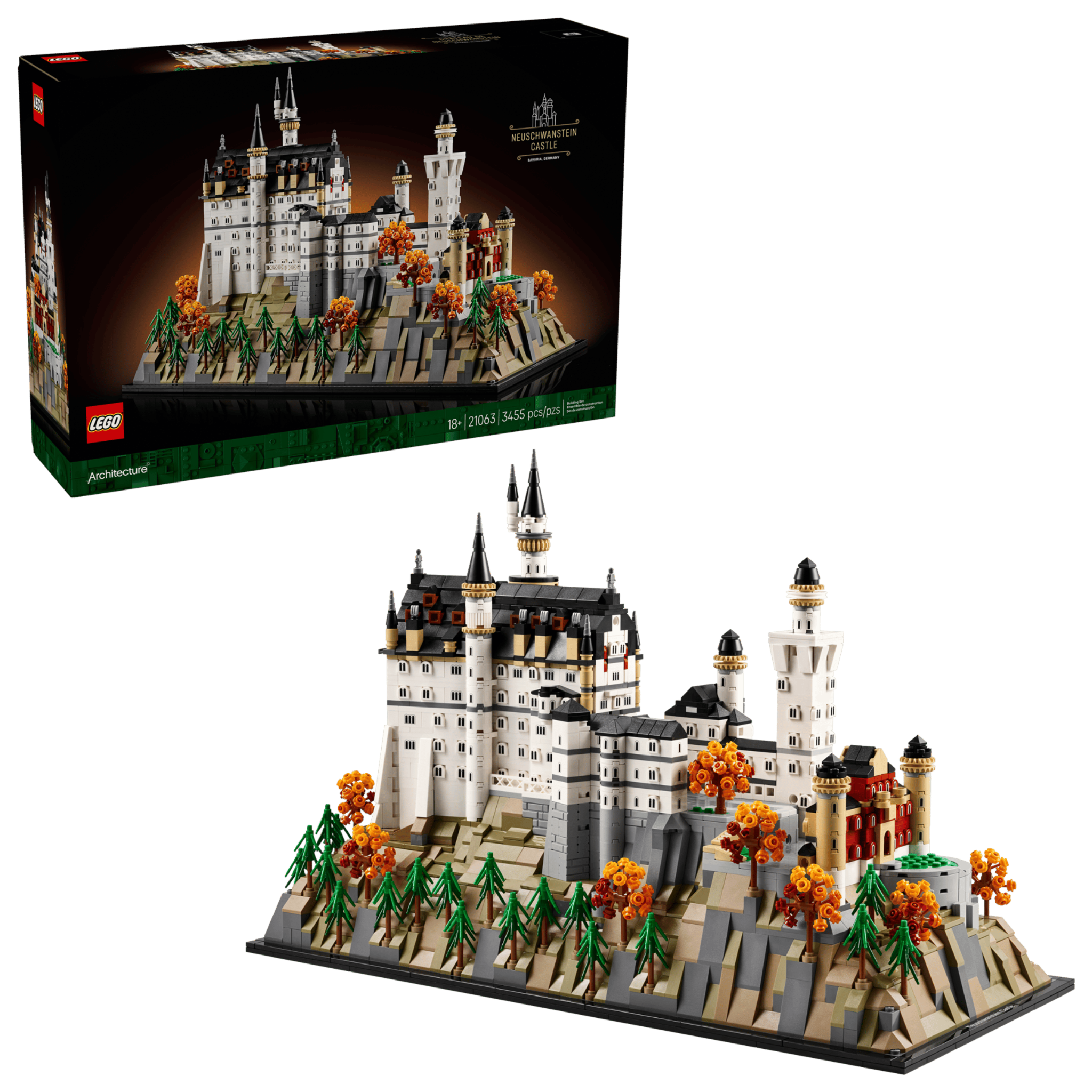  Mô Hình Lego Neuschwanstein Castle 