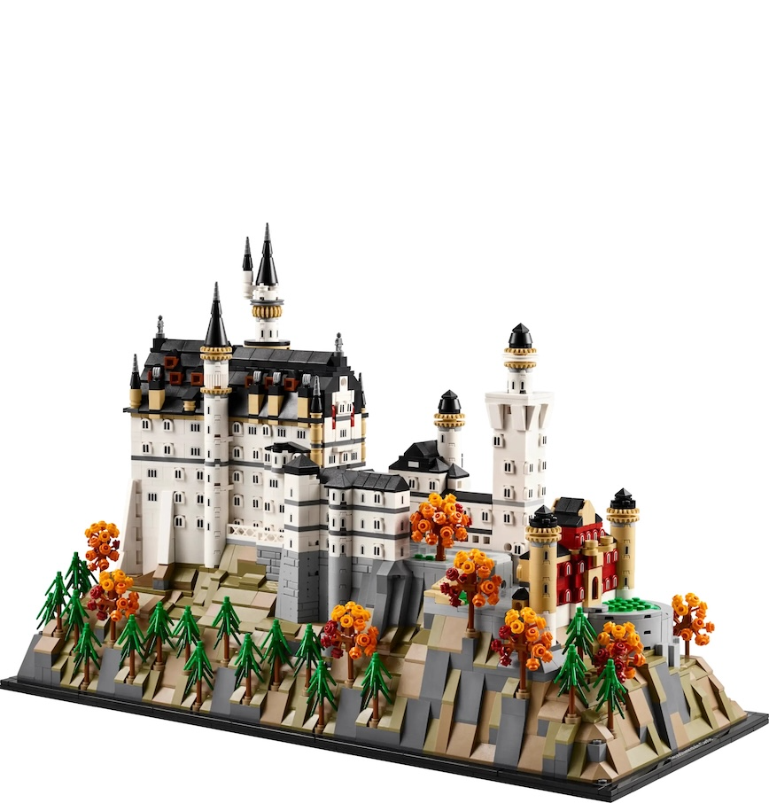  Mô Hình Lego Neuschwanstein Castle 