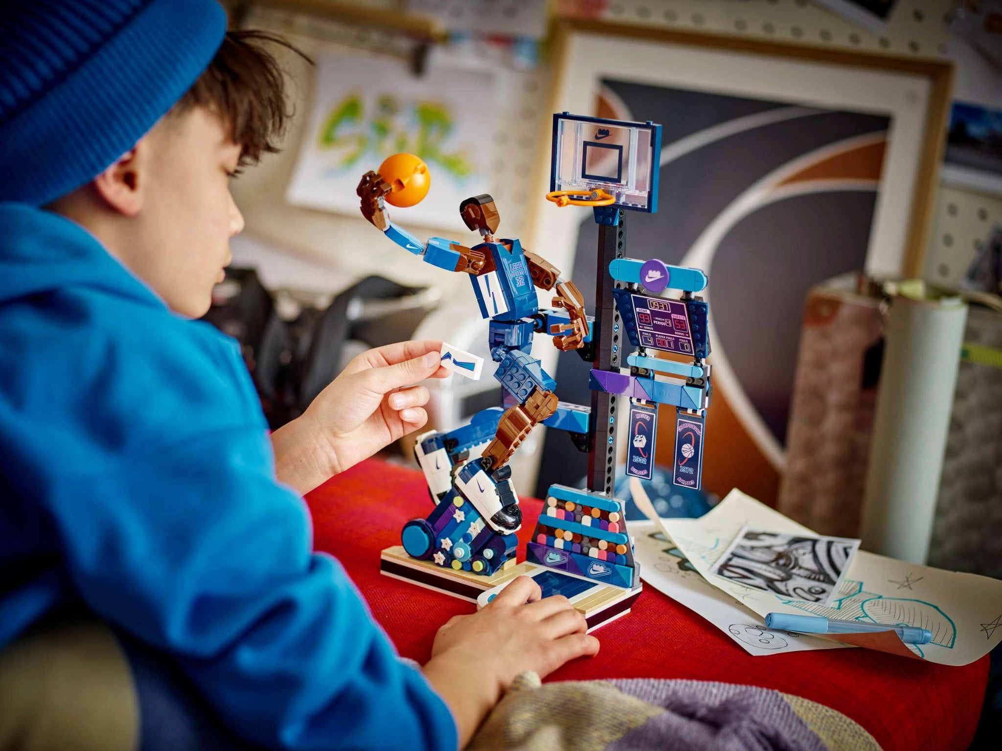  Mô Hình Lego Nike Slam Dunk 