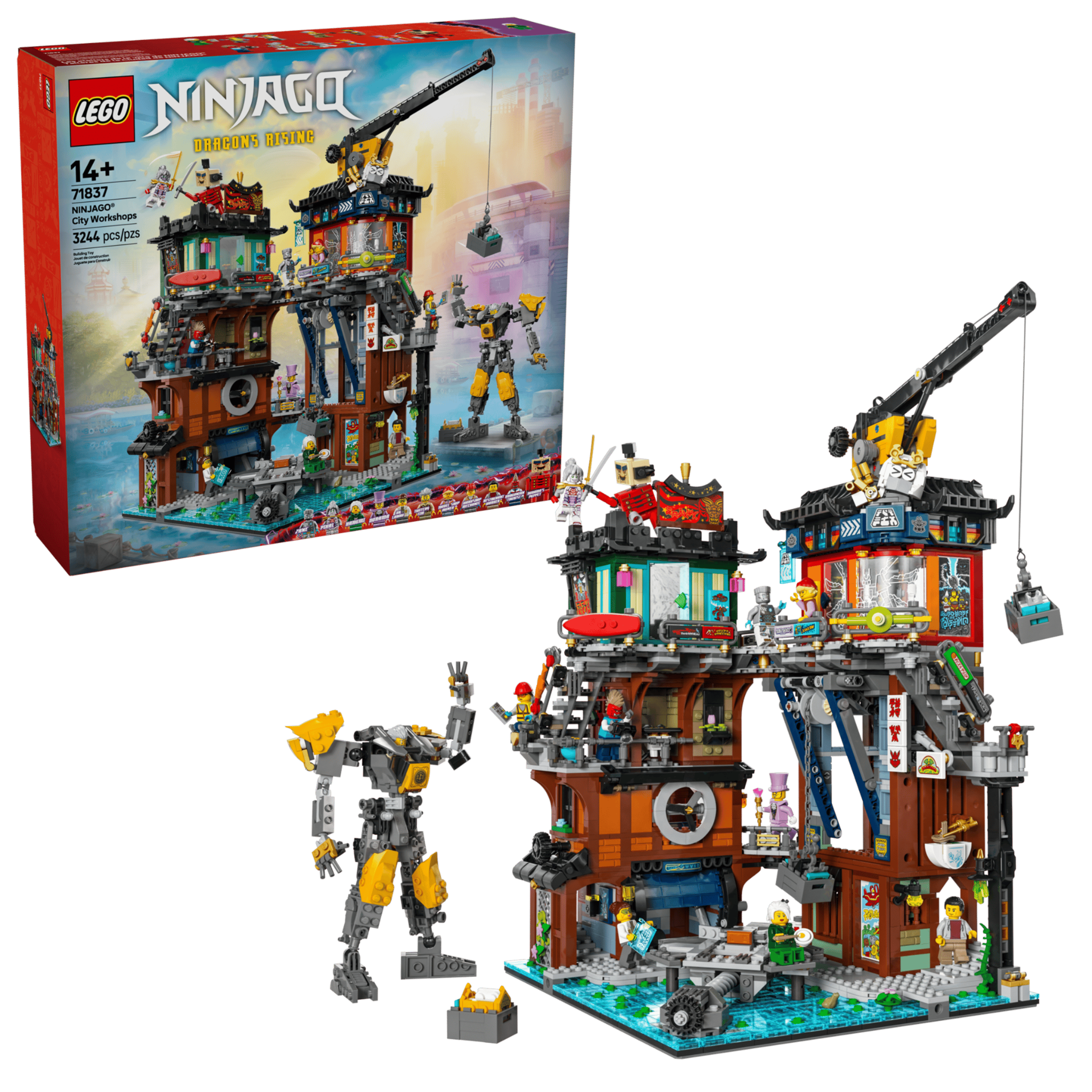  Mô Hình Lego NINJAGO® City Workshops 