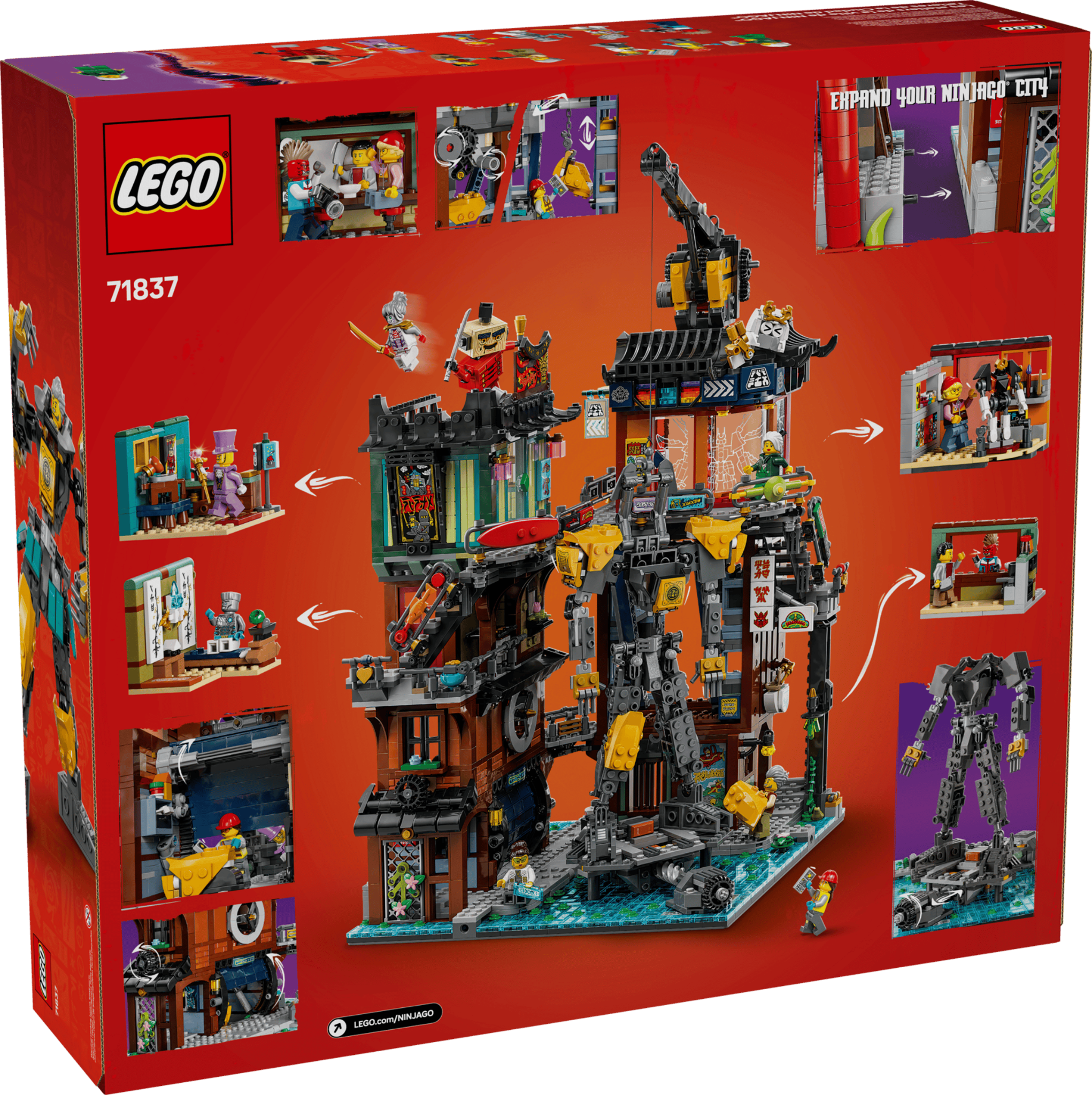  Mô Hình Lego NINJAGO® City Workshops 
