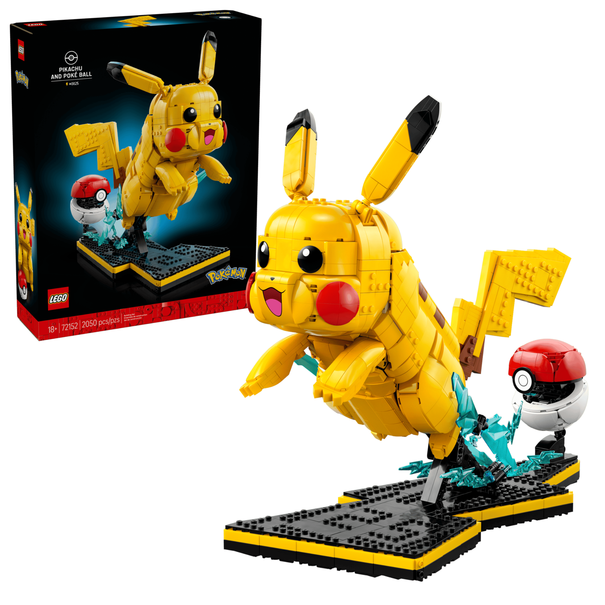  Mô Hình Lego Pikachu and Poké Ball 