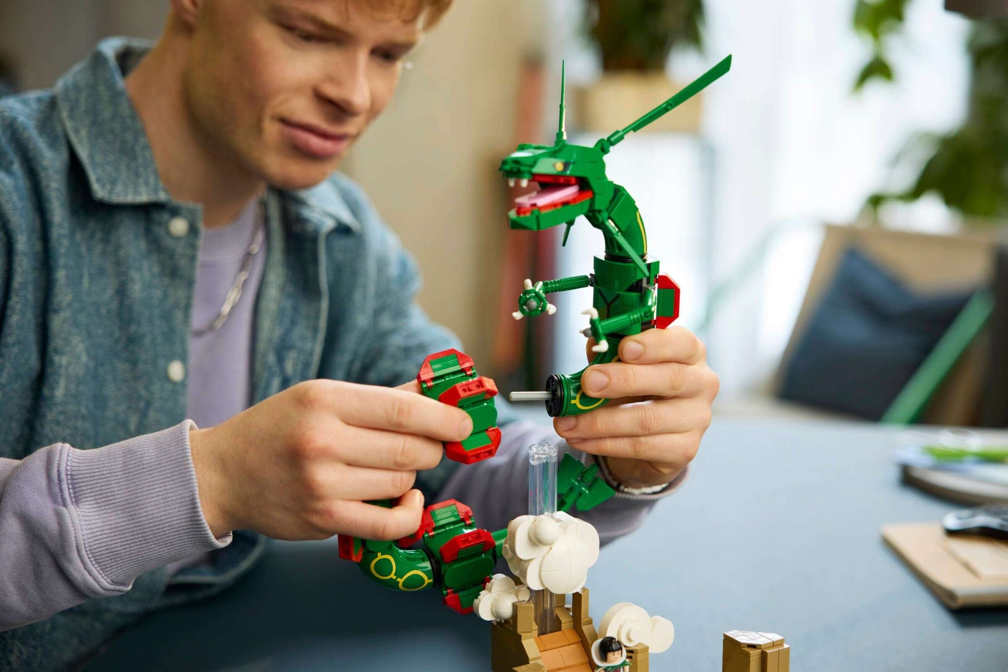  Mô Hình Lego Rayquaza 