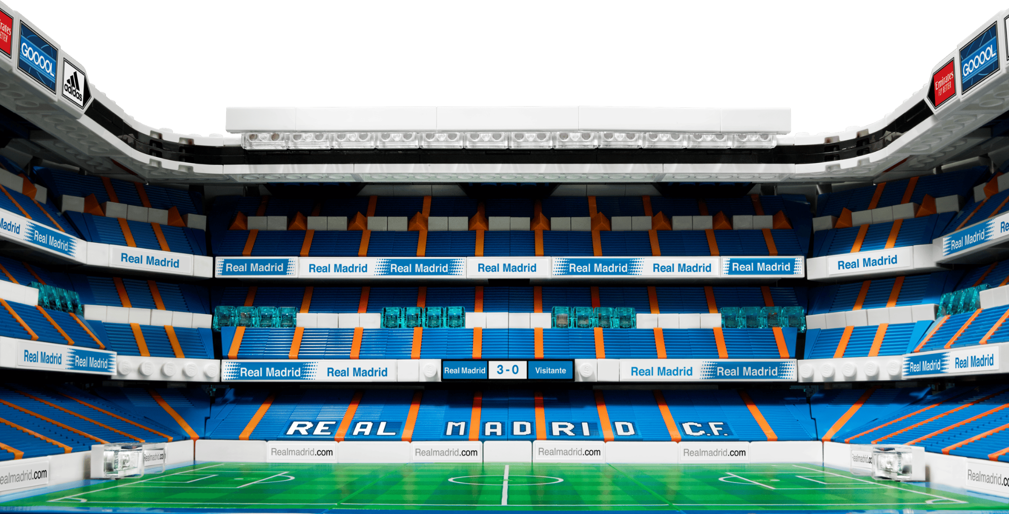  Mô Hình Lego Real Madrid – Santiago Bernabéu Stadium 