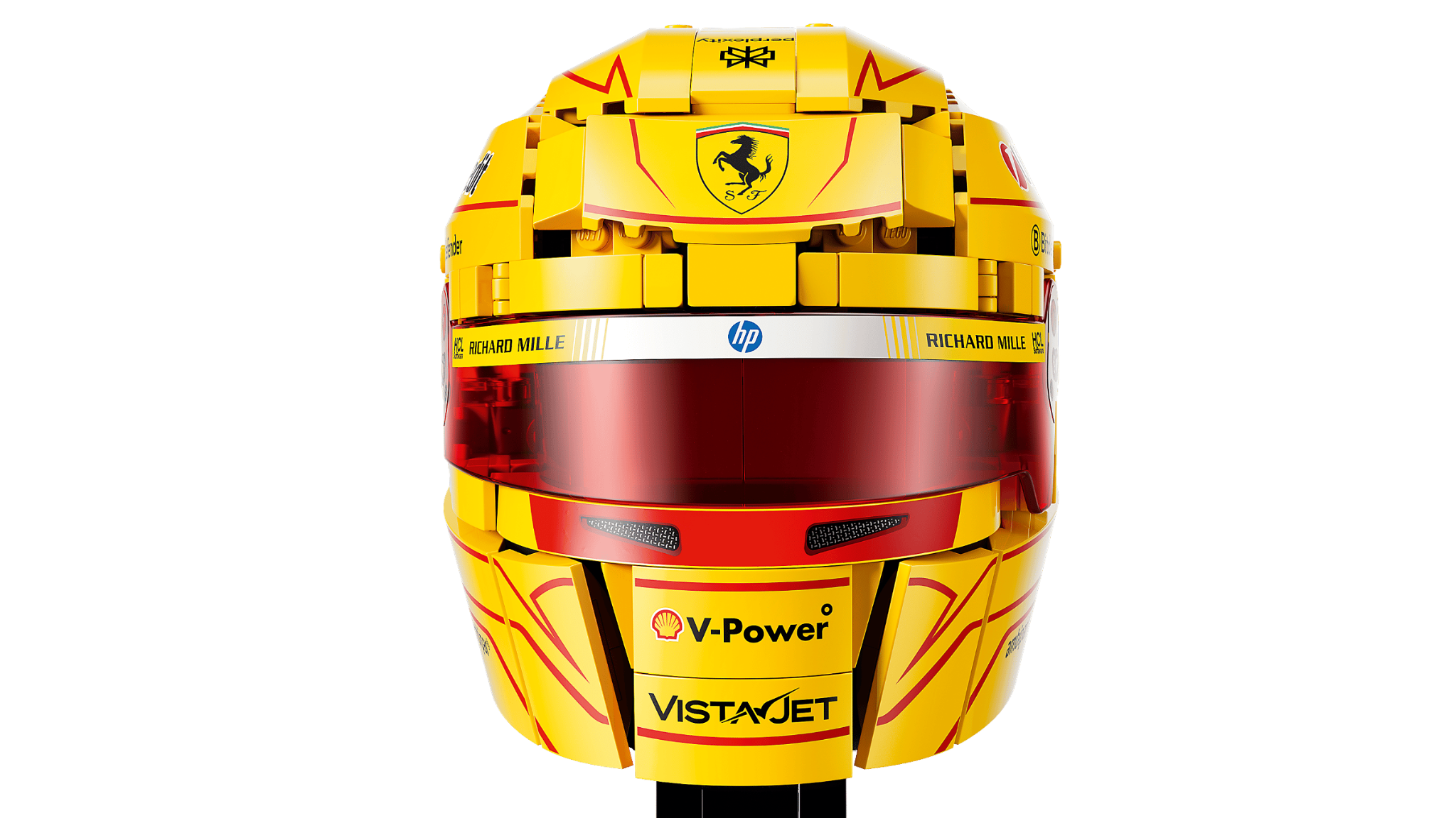  Mô Hình Lego Scuderia Ferrari HP Lewis Hamilton Helmet 