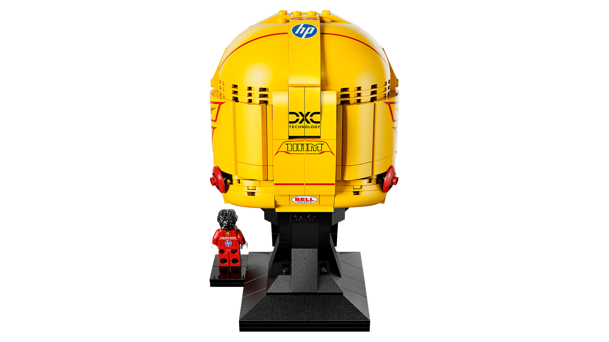  Mô Hình Lego Scuderia Ferrari HP Lewis Hamilton Helmet 