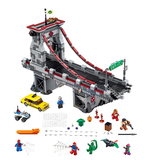  Mô Hình Lego Spider-Man™: Web Warriors Ultimate Bridge Battle 