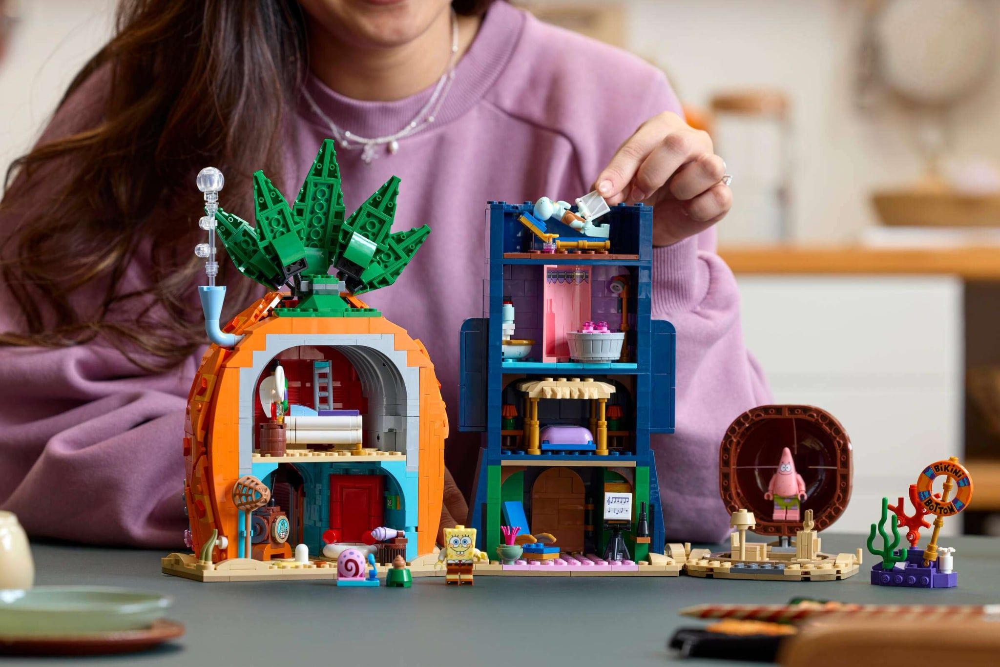  Mô Hình Lego SpongeBob SquarePants: Bikini Bottom 