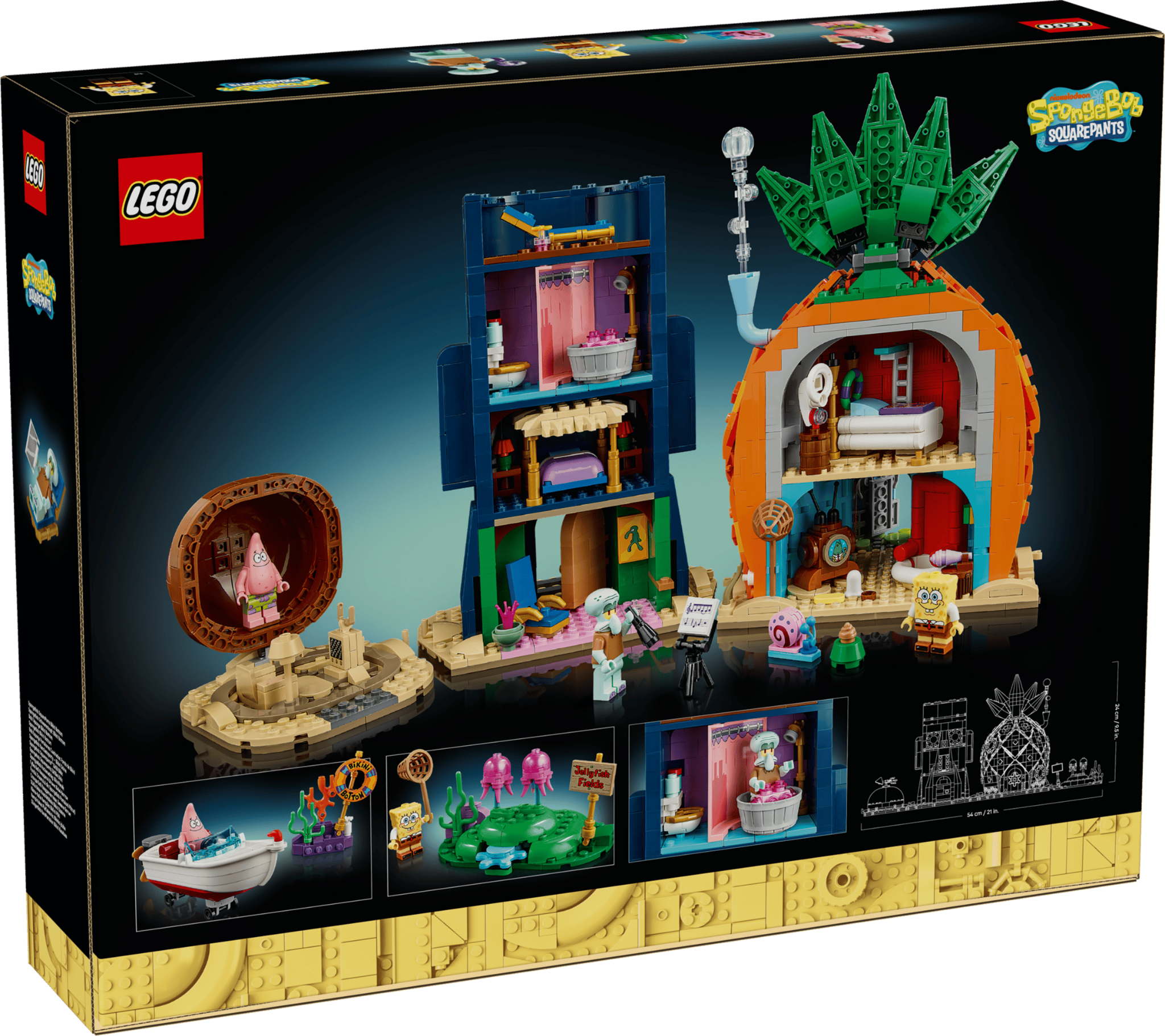  Mô Hình Lego SpongeBob SquarePants: Bikini Bottom 