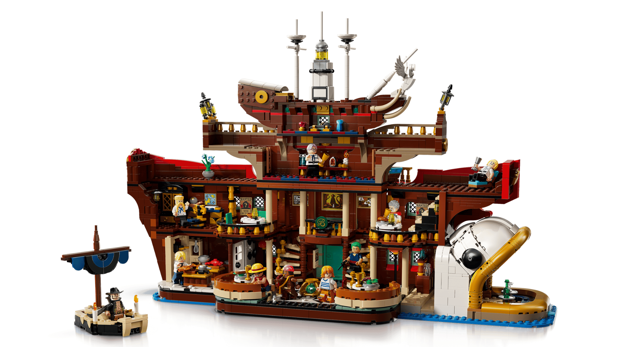  Mô Hình Lego The Baratie Floating Restaurant 