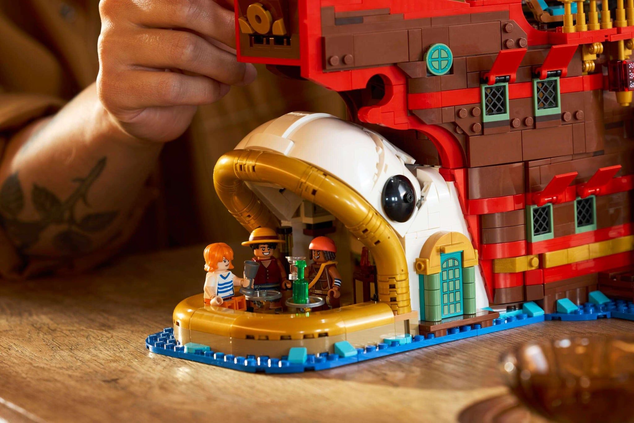  Mô Hình Lego The Baratie Floating Restaurant 